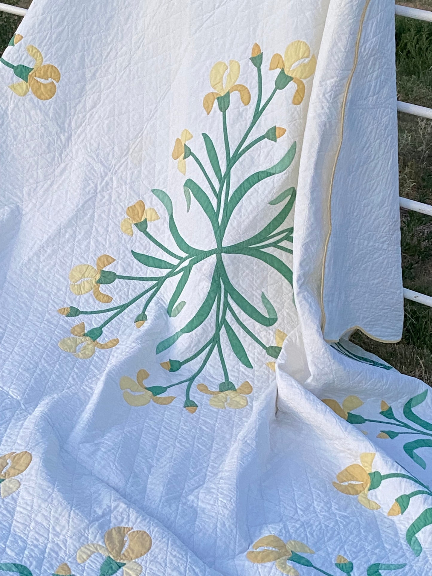 The Iris Quilt- Sold