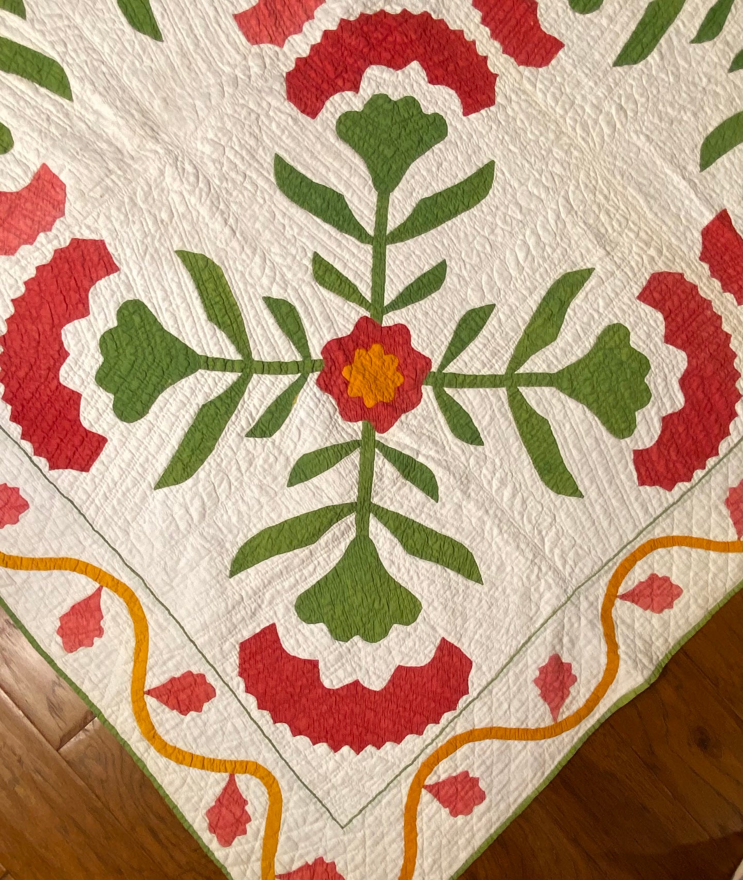 4 Block Coxcomb Quilt
