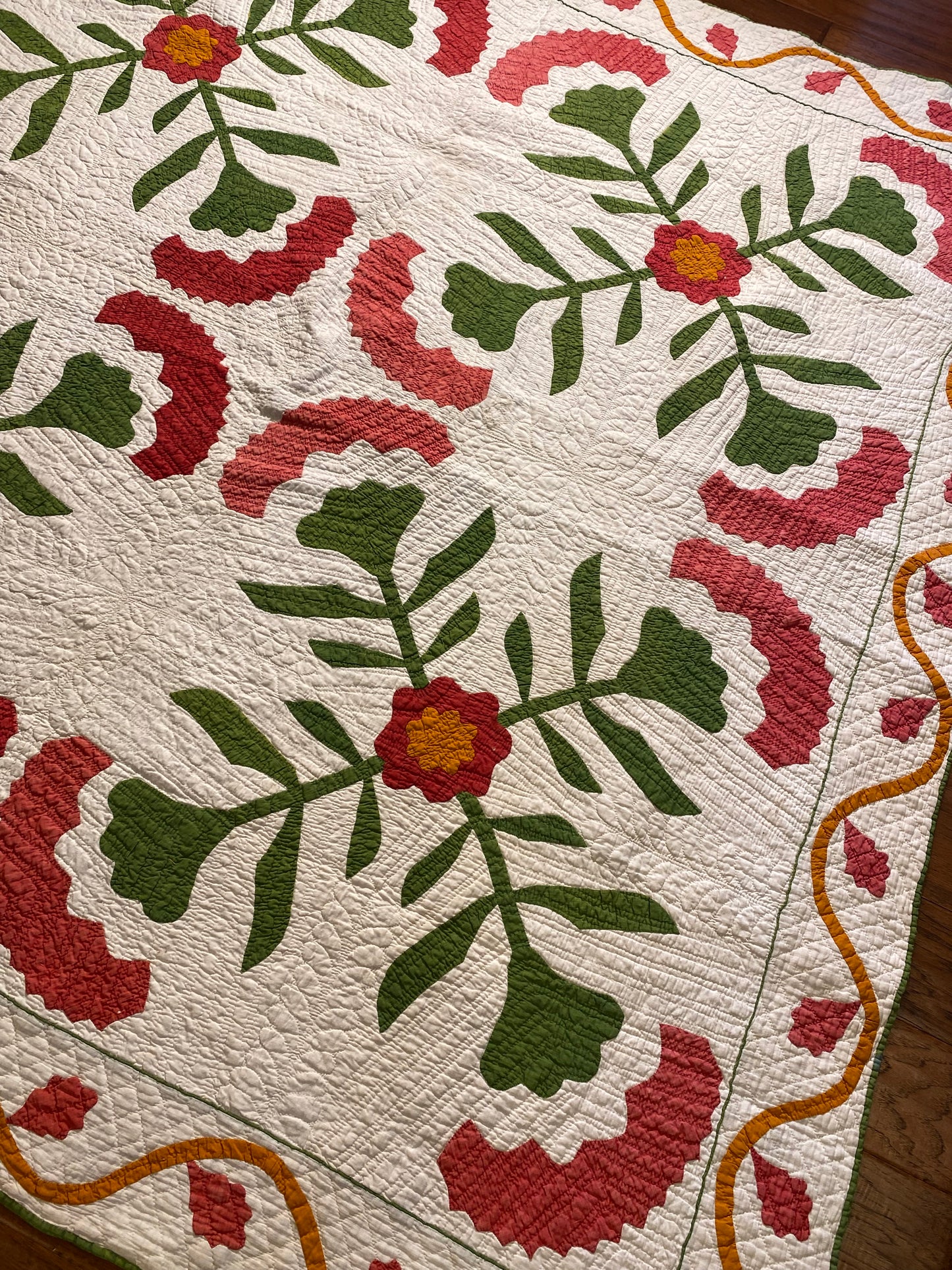 4 Block Coxcomb Quilt