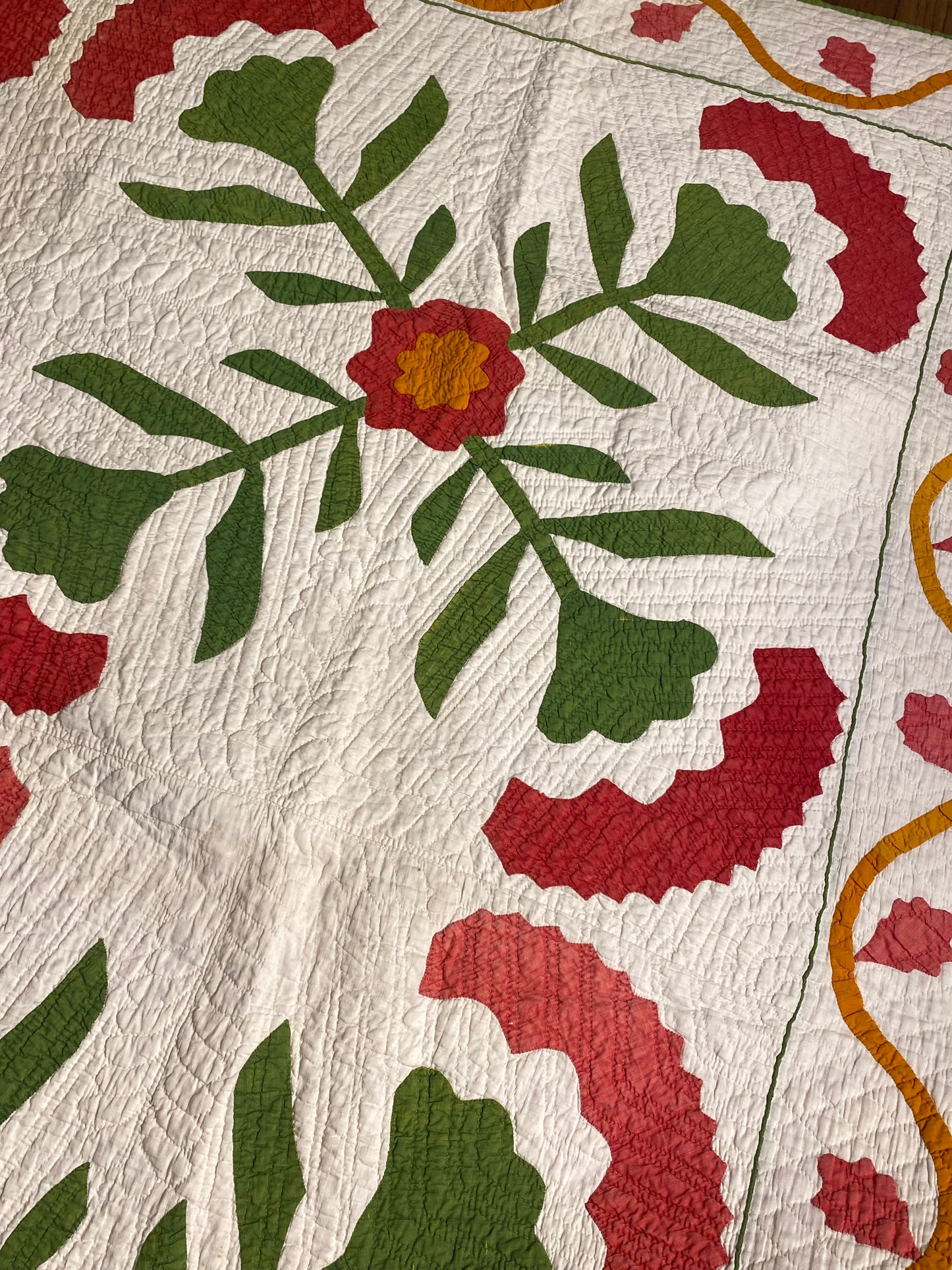4 Block Coxcomb Quilt