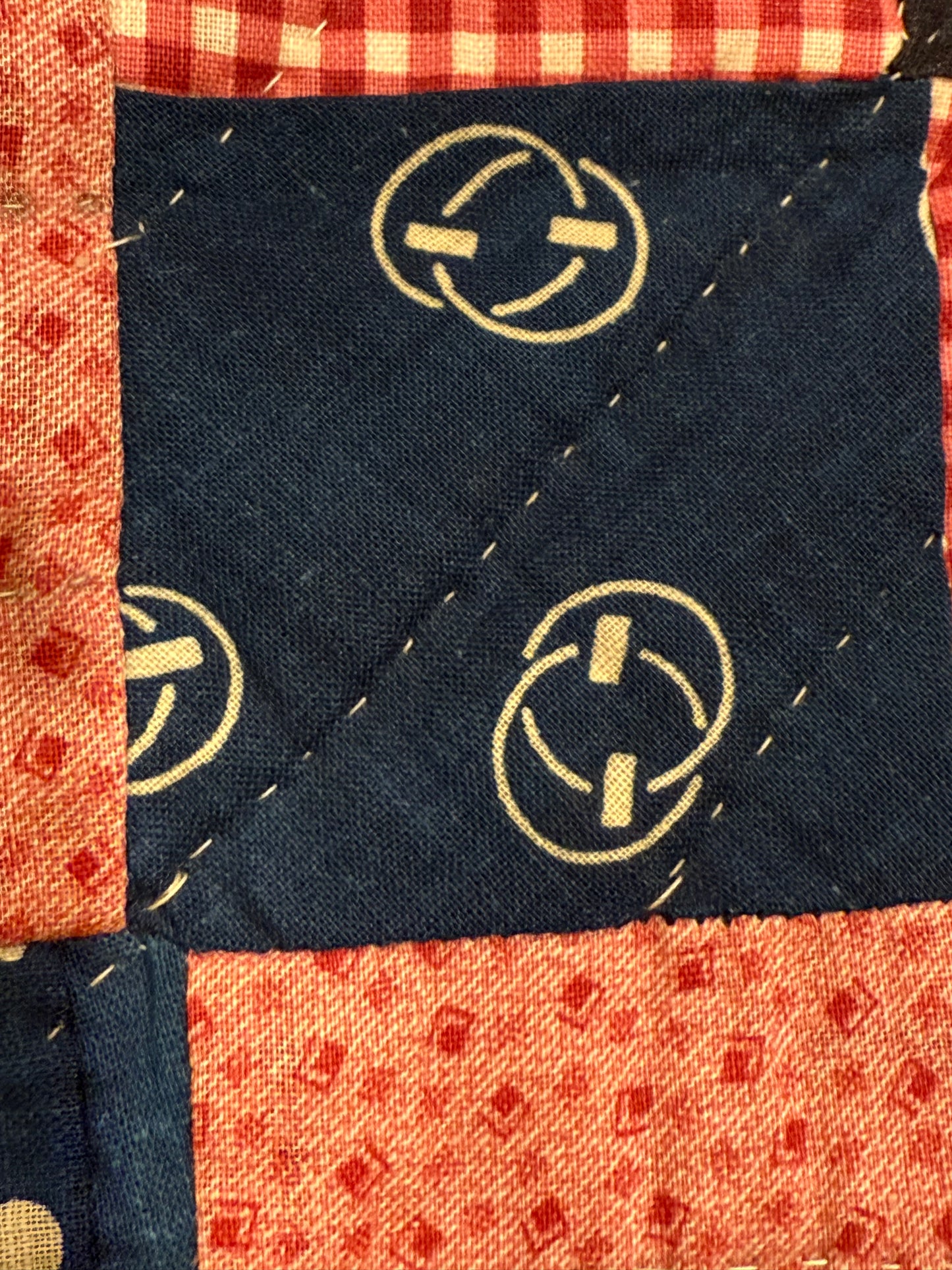 4 Patch On Point Quilt