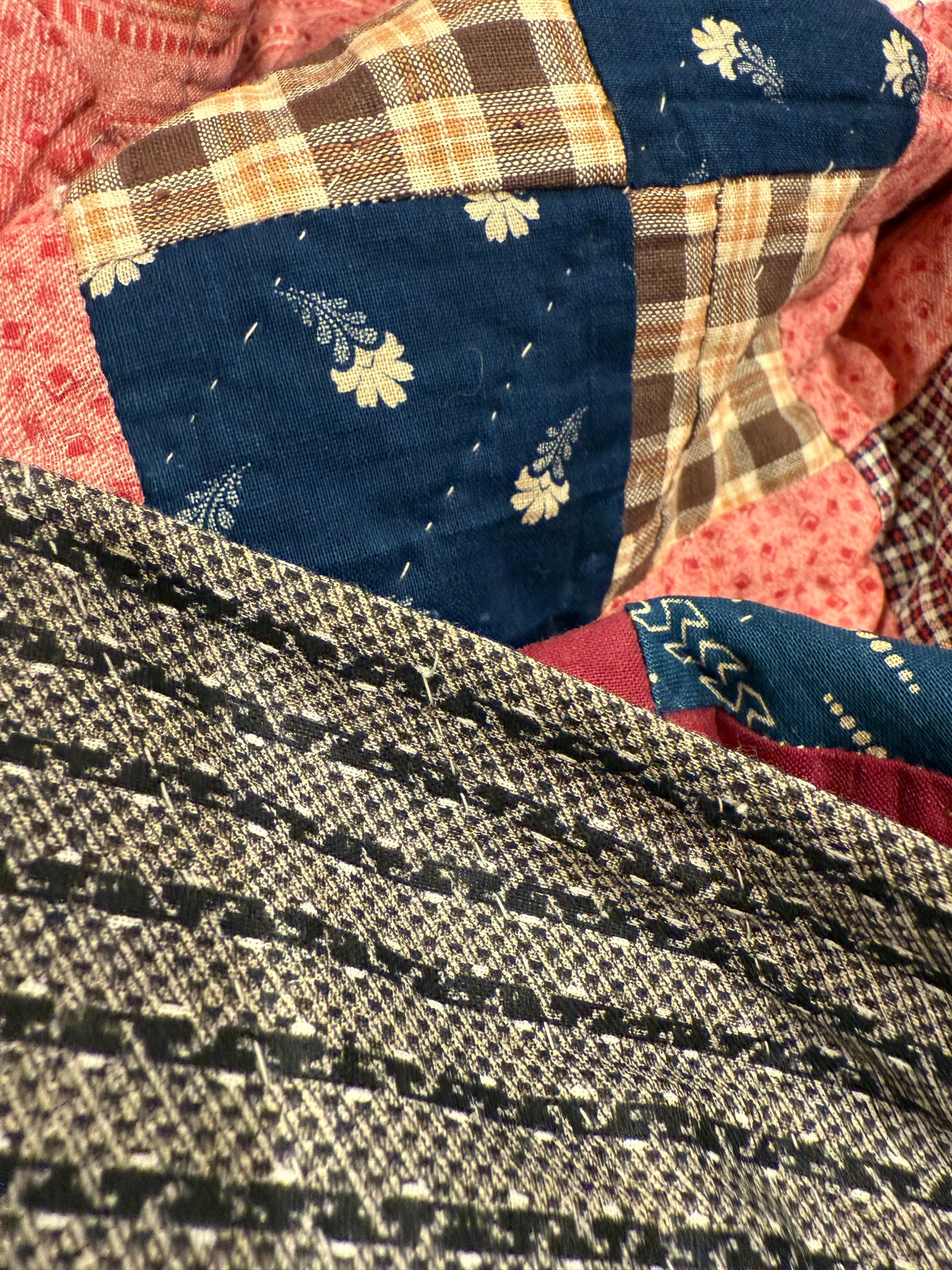 4 Patch On Point Quilt