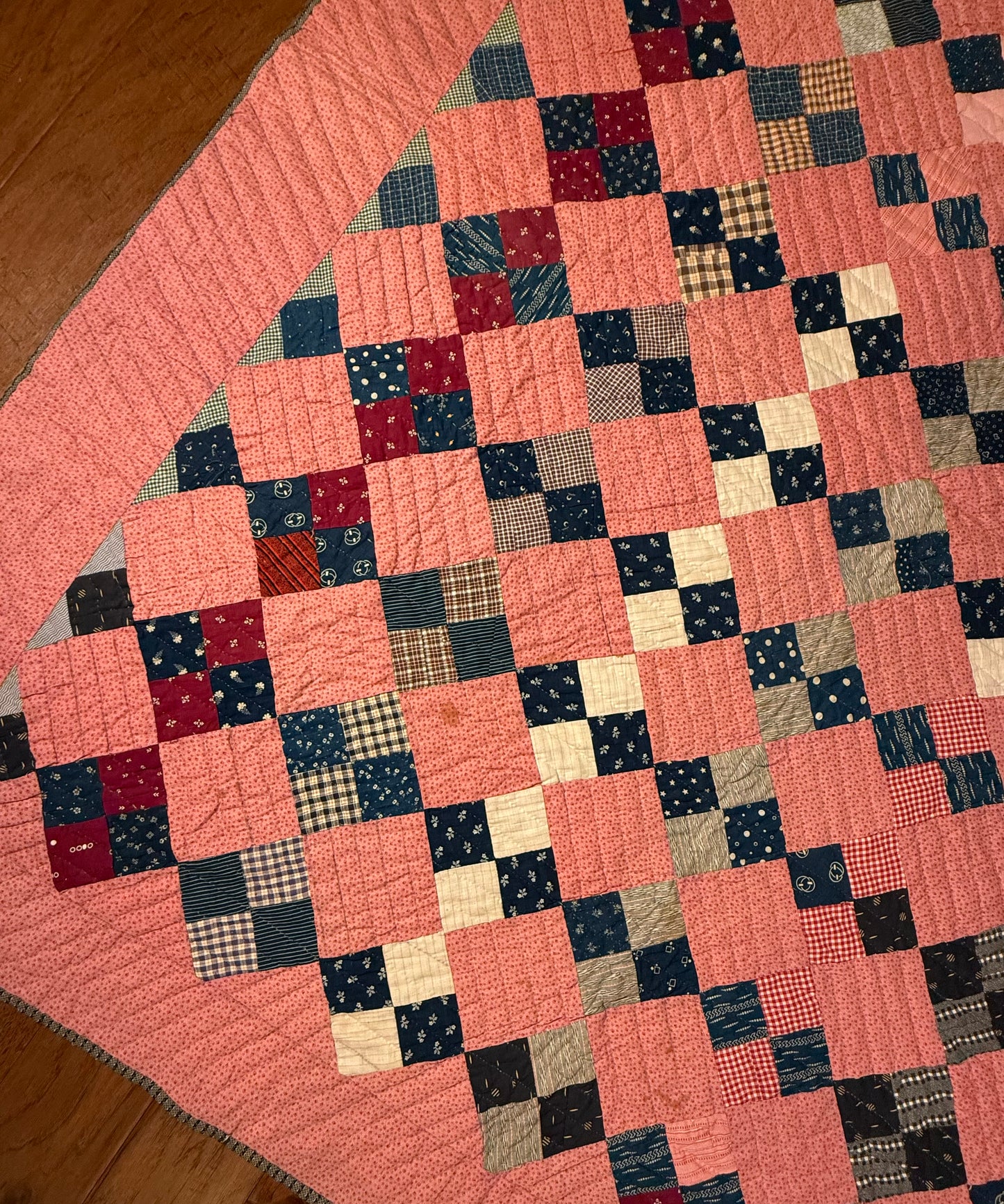 4 Patch On Point Quilt