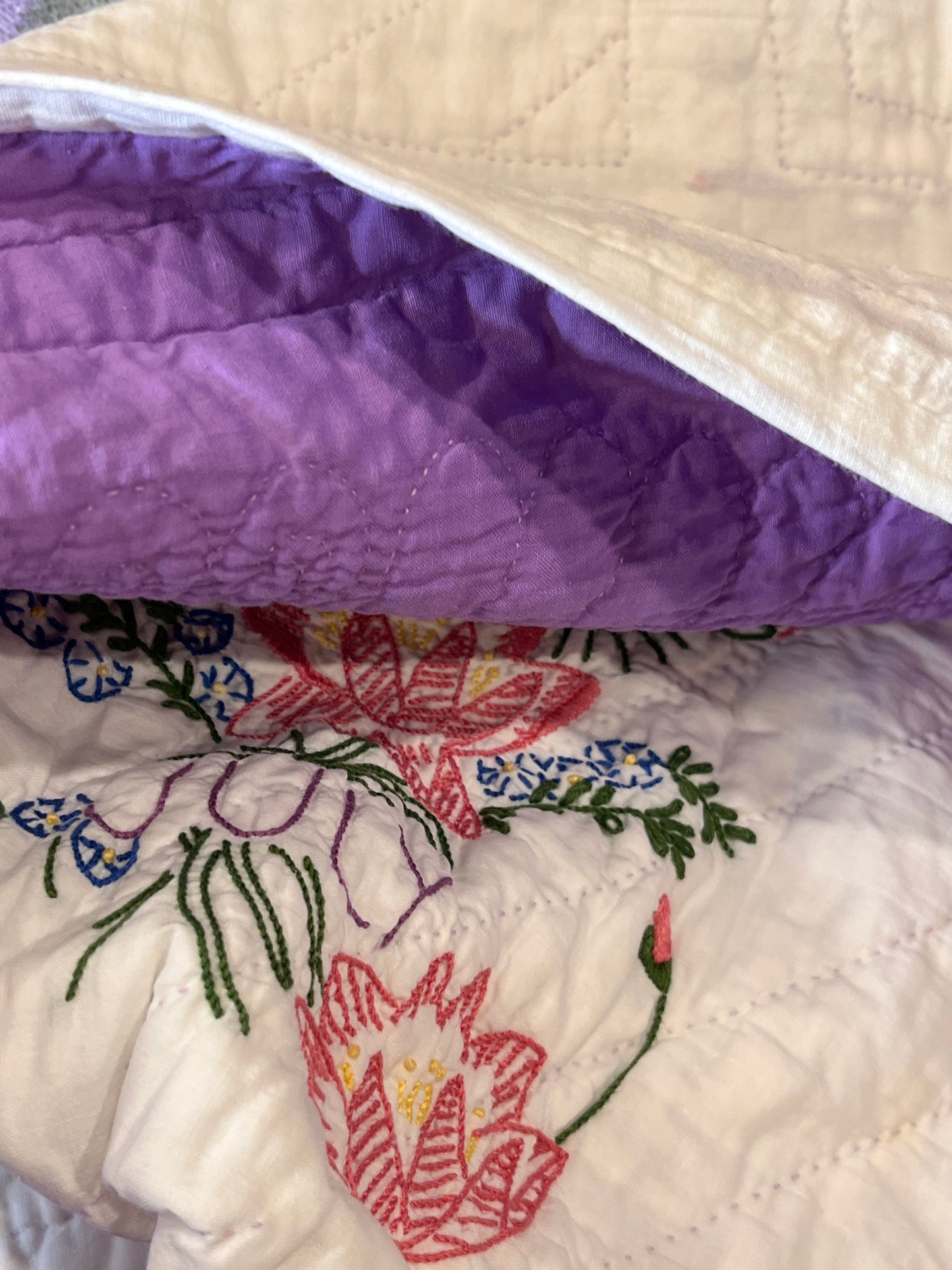 Months and Flowers of the Year Quilt
