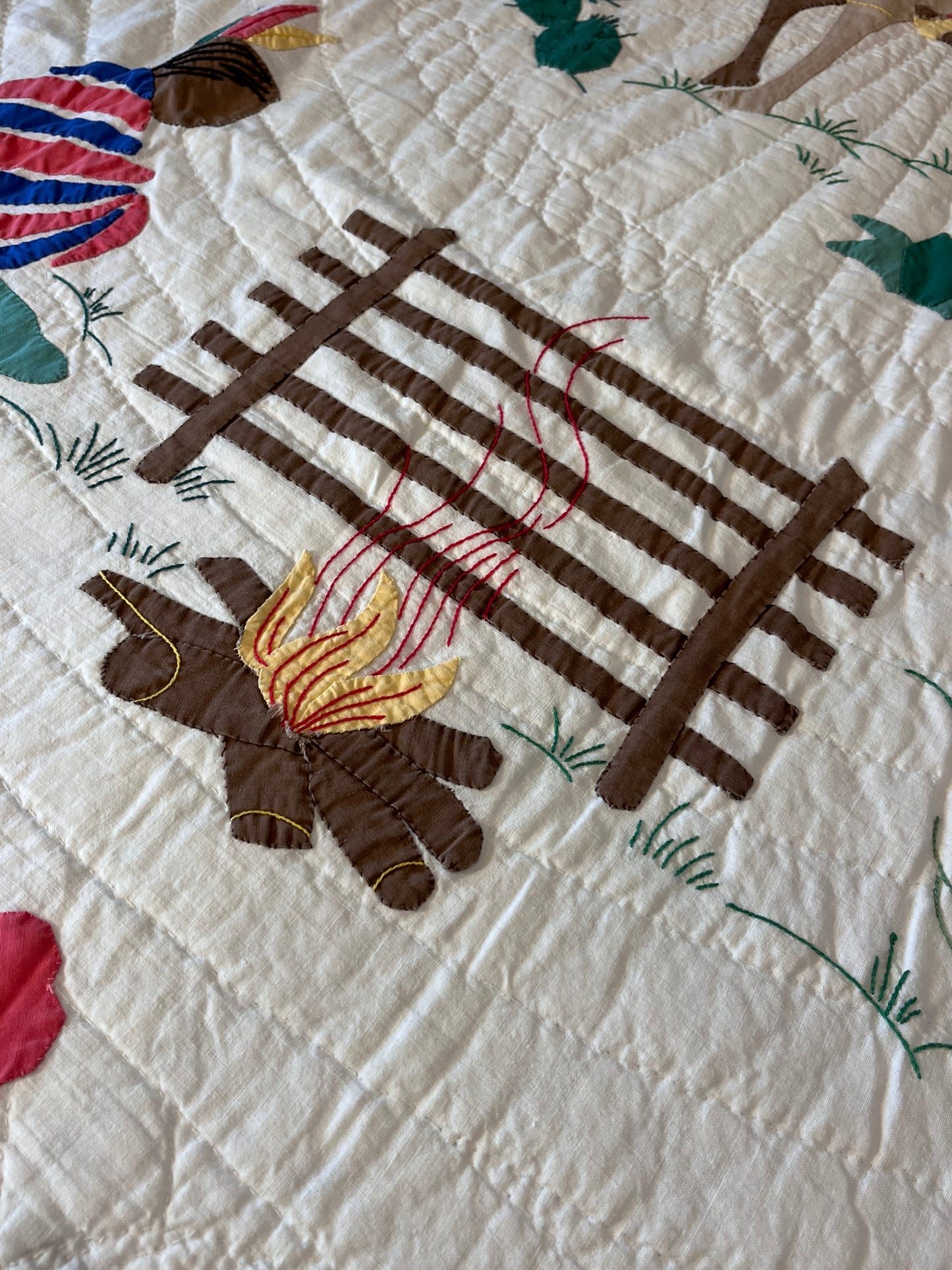 Ride ‘em Cowboy 1950’s Western Quilt