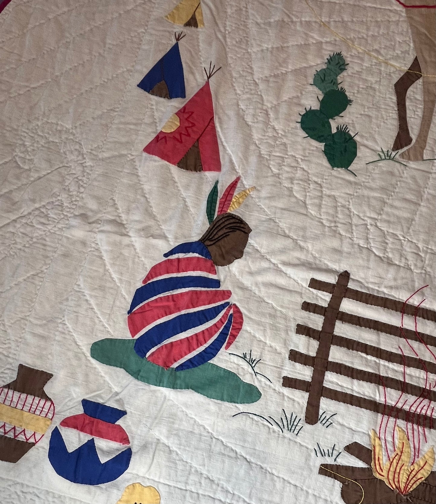 Ride ‘em Cowboy 1950’s Western Quilt