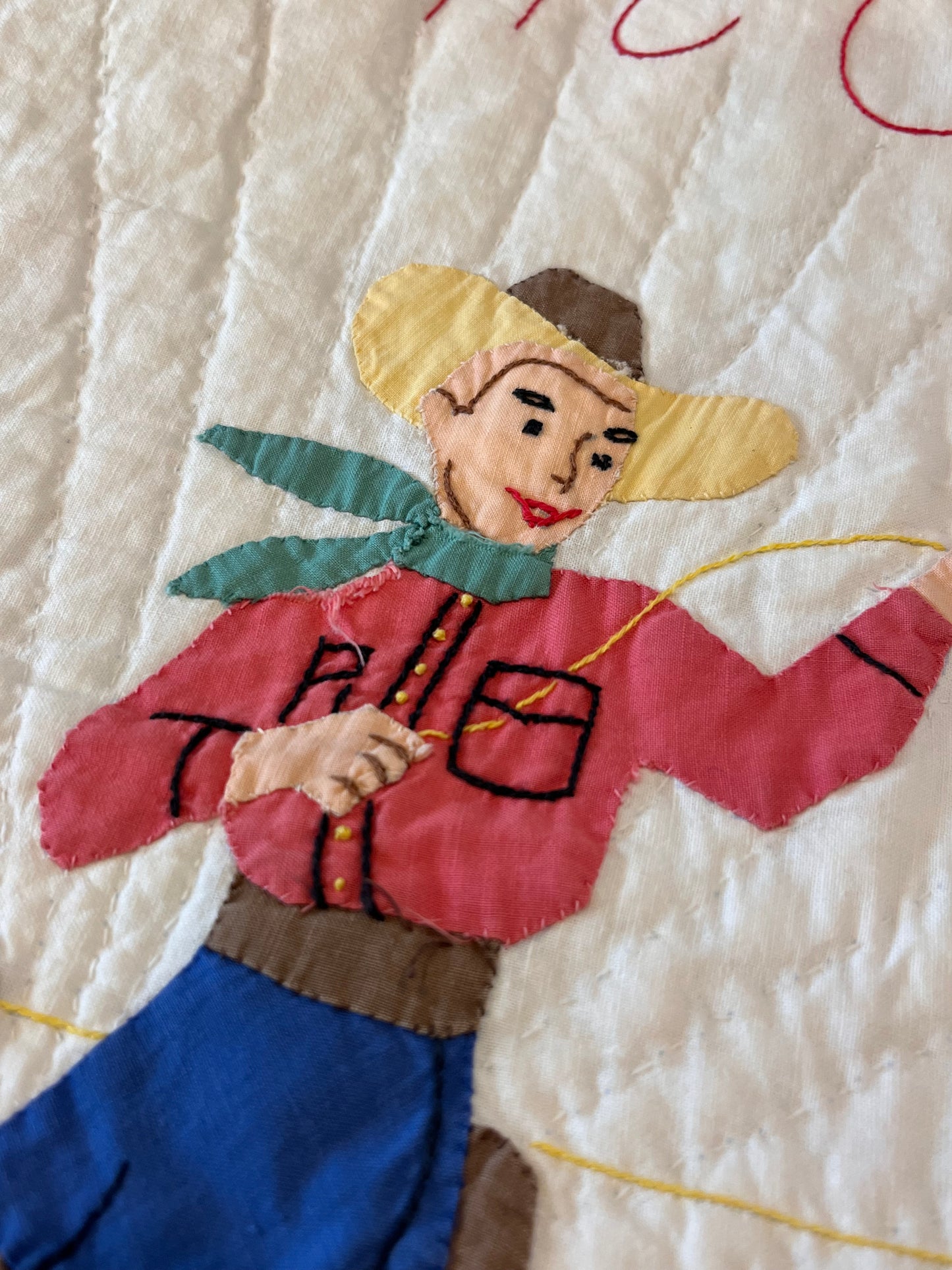 Ride ‘em Cowboy 1950’s Western Quilt