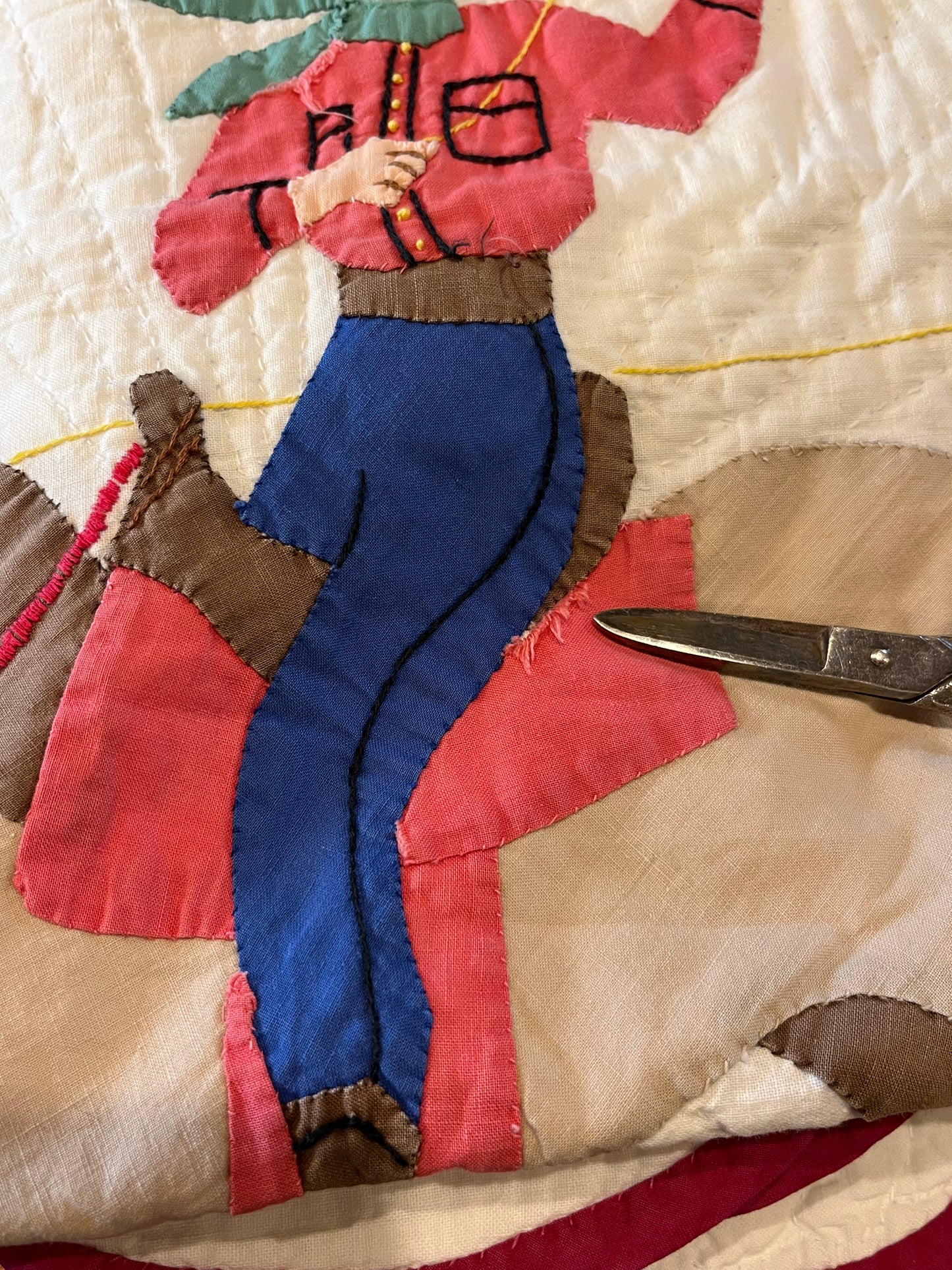 Ride ‘em Cowboy 1950’s Western Quilt