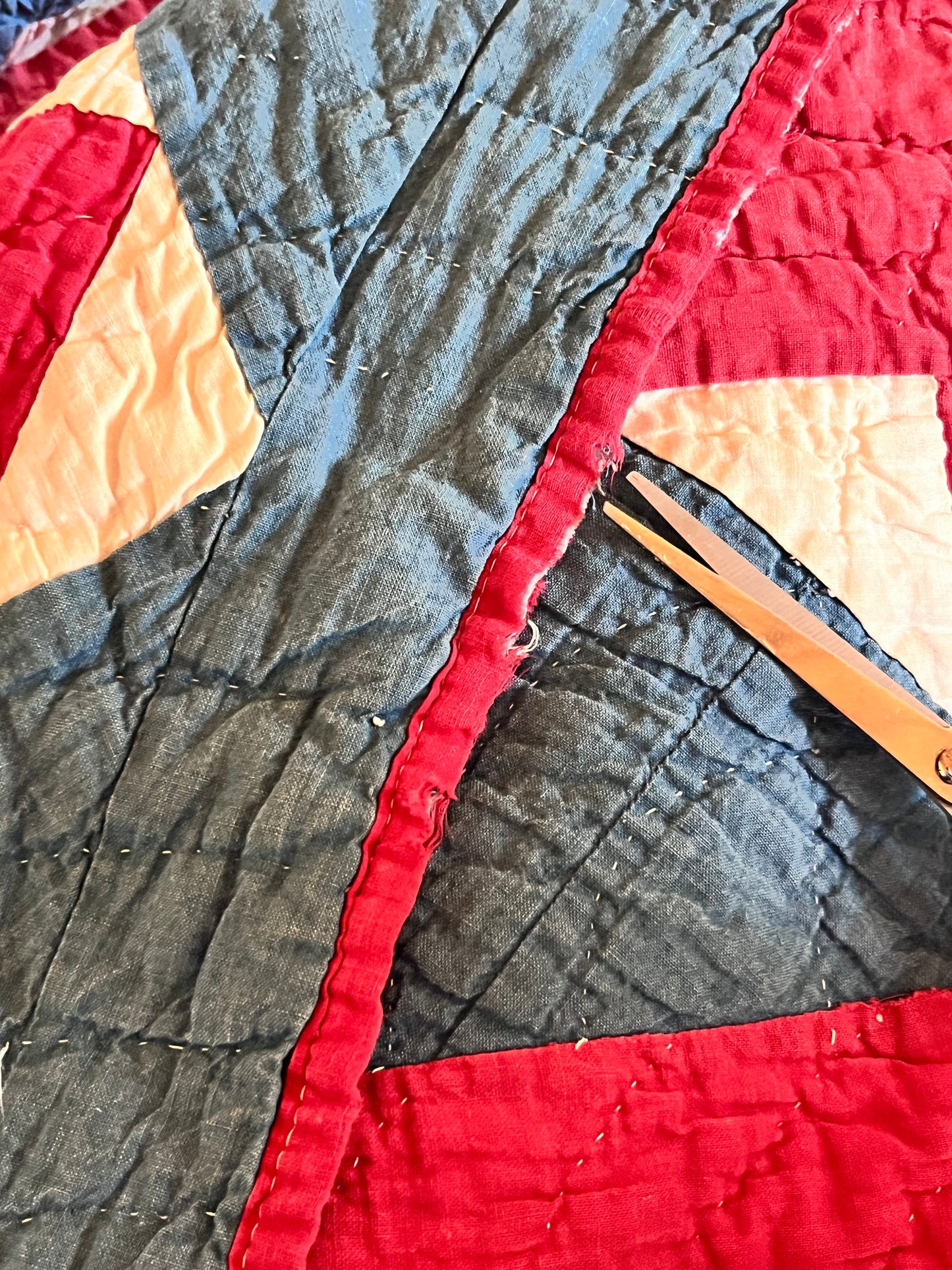 RWB Red Cross Quilt