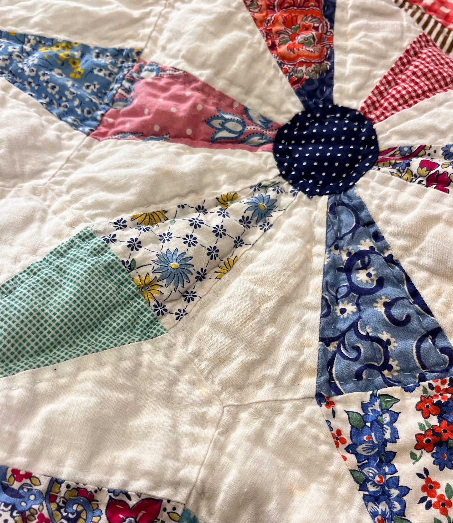 Colorful Kaleidoscope Quilt