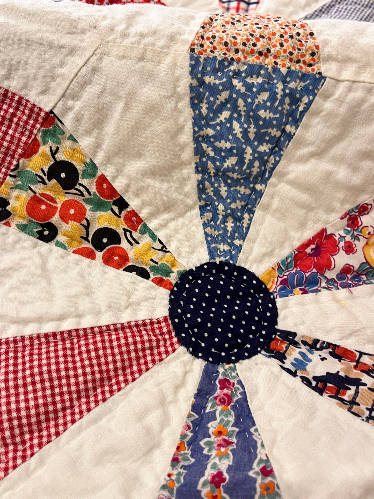 Colorful Kaleidoscope Quilt