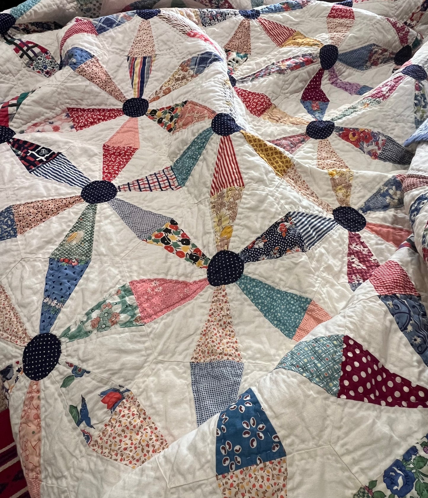Colorful Kaleidoscope Quilt