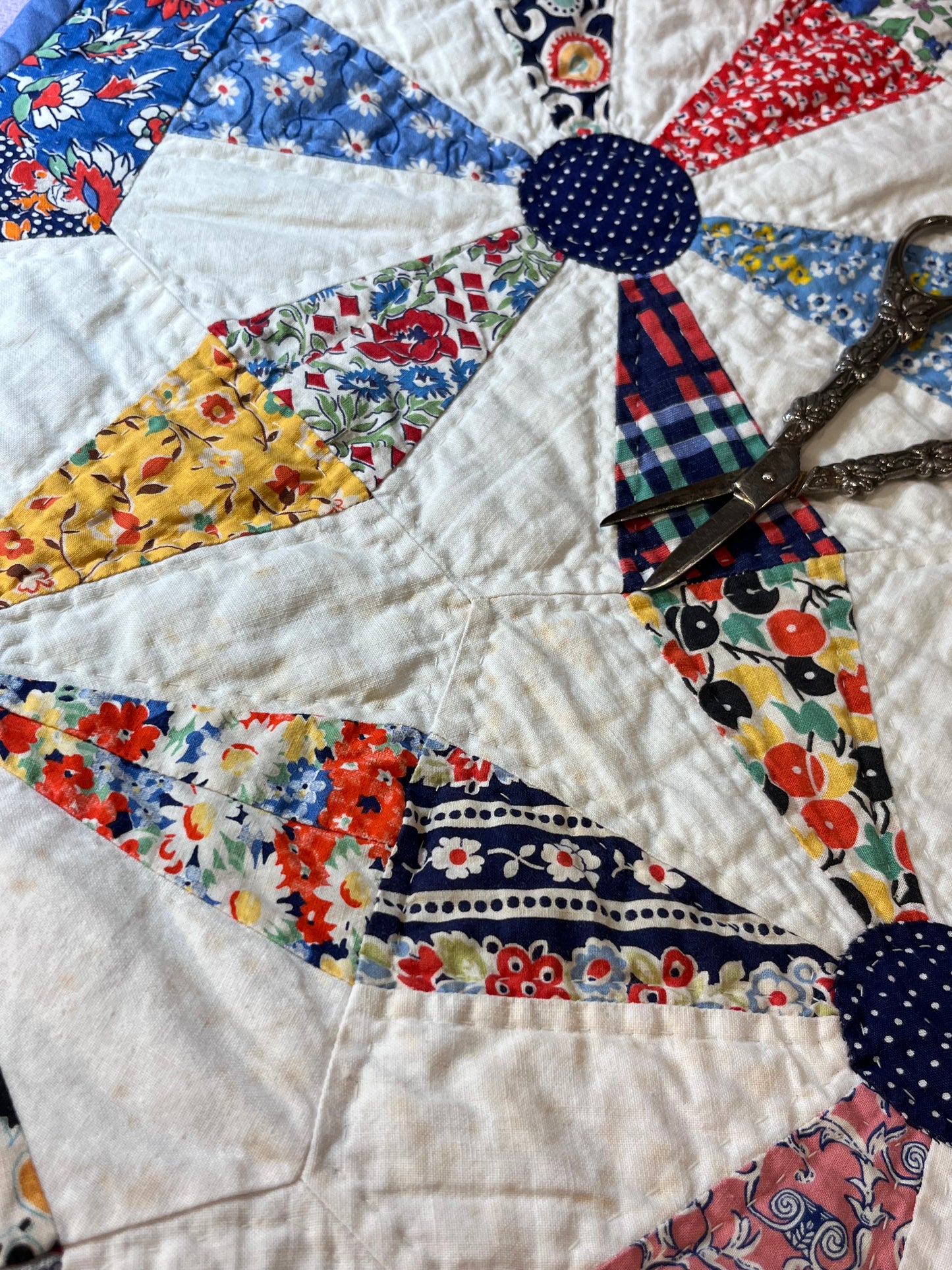 Colorful Kaleidoscope Quilt