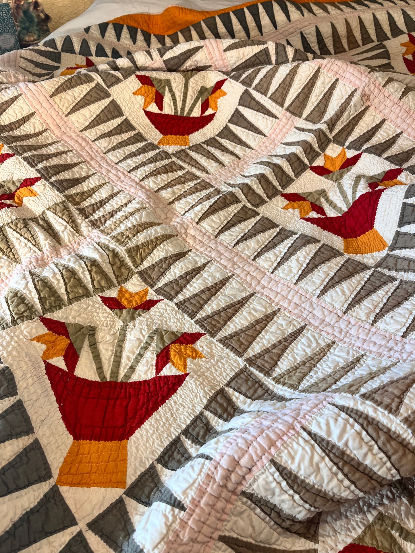 Sawtooth Rocky Mountain North Carolina Lily Quilt