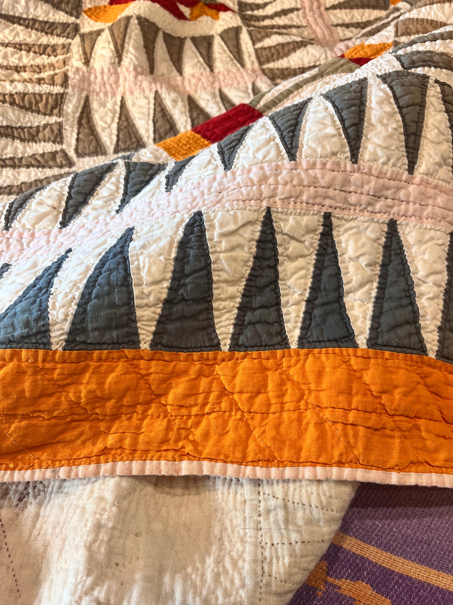 Sawtooth Rocky Mountain North Carolina Lily Quilt