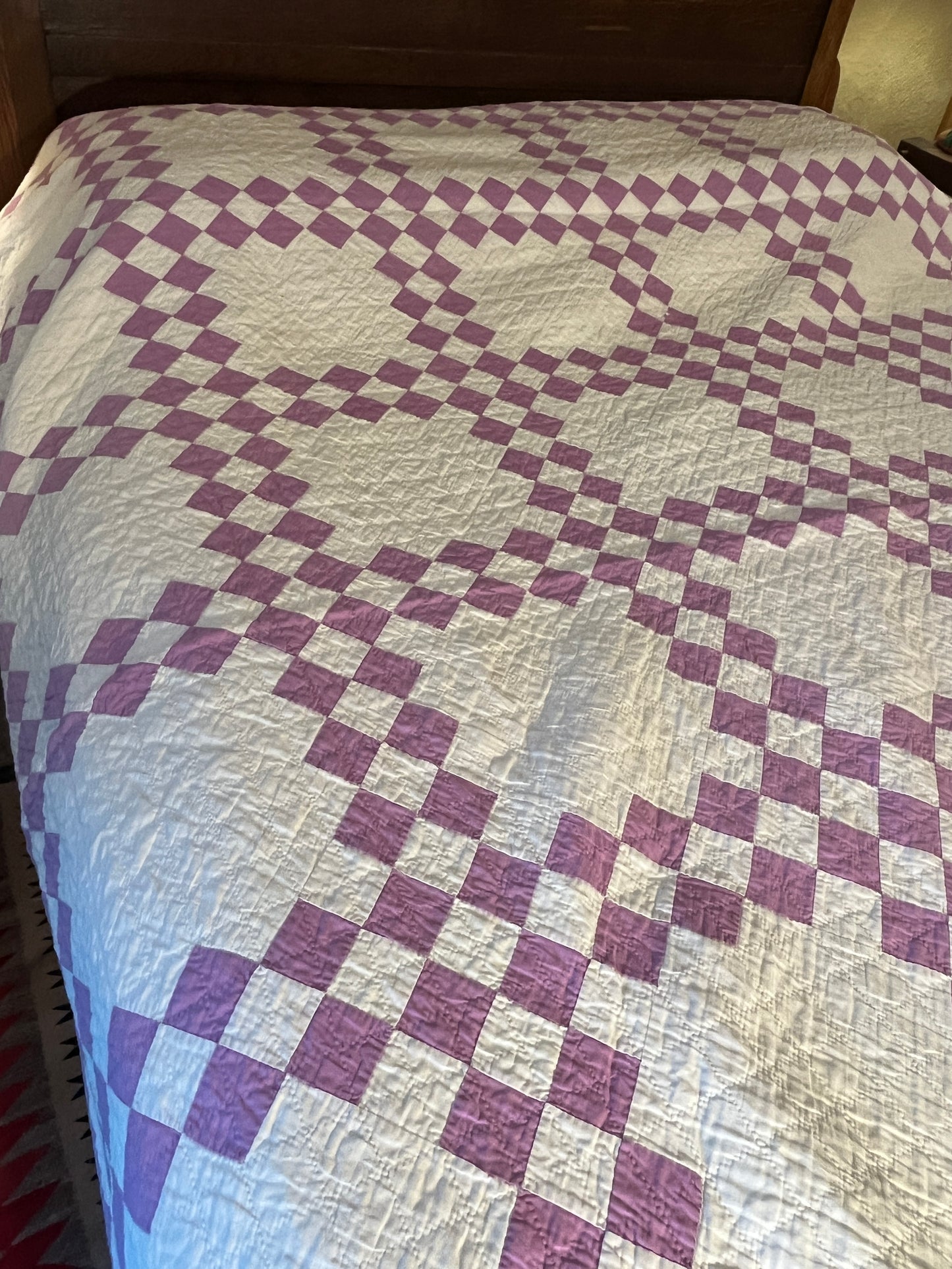 Double Irish Chain Quilt
