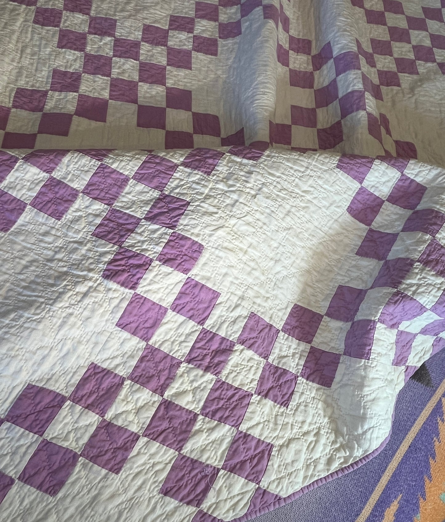 Double Irish Chain Quilt