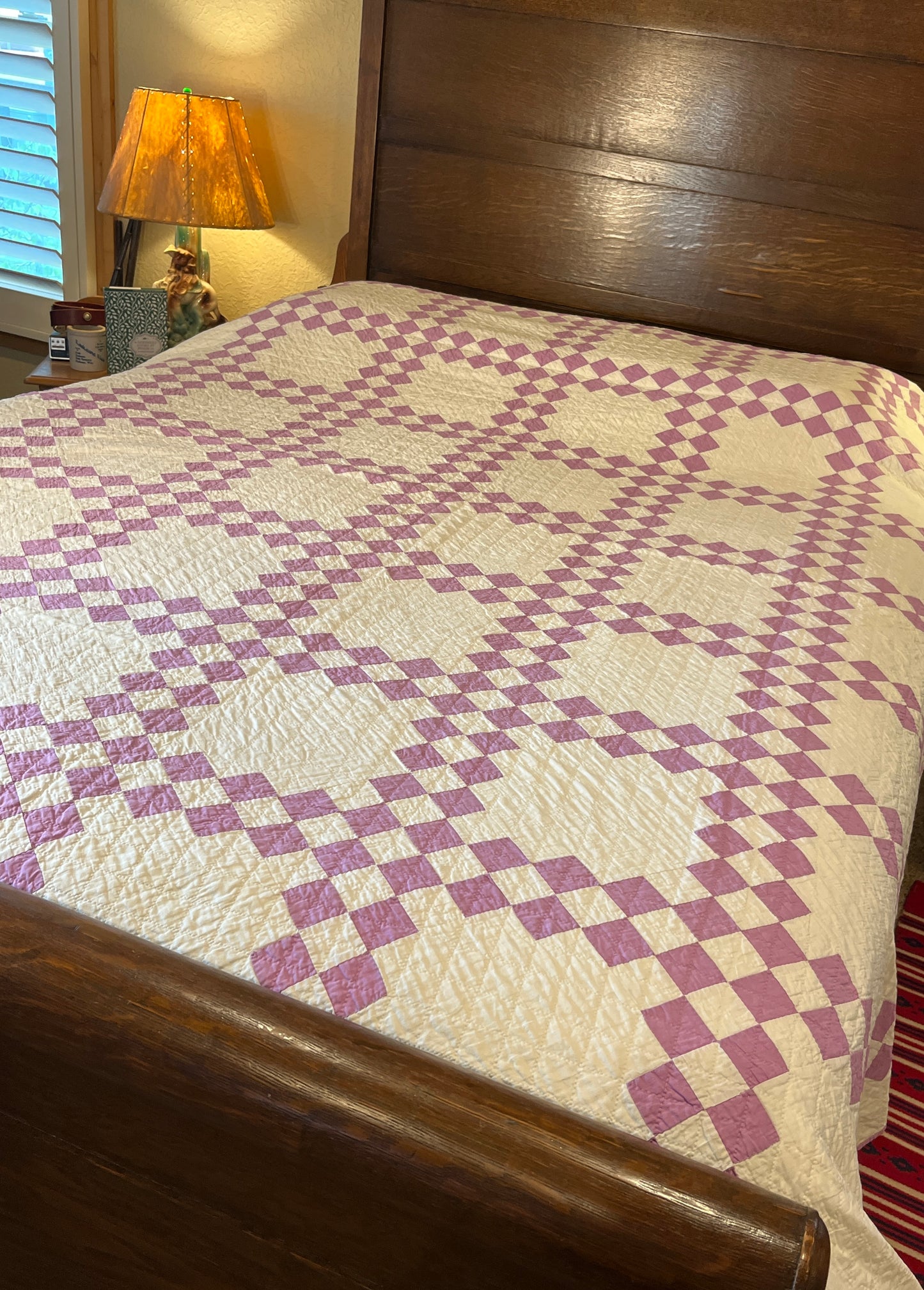 Double Irish Chain Quilt