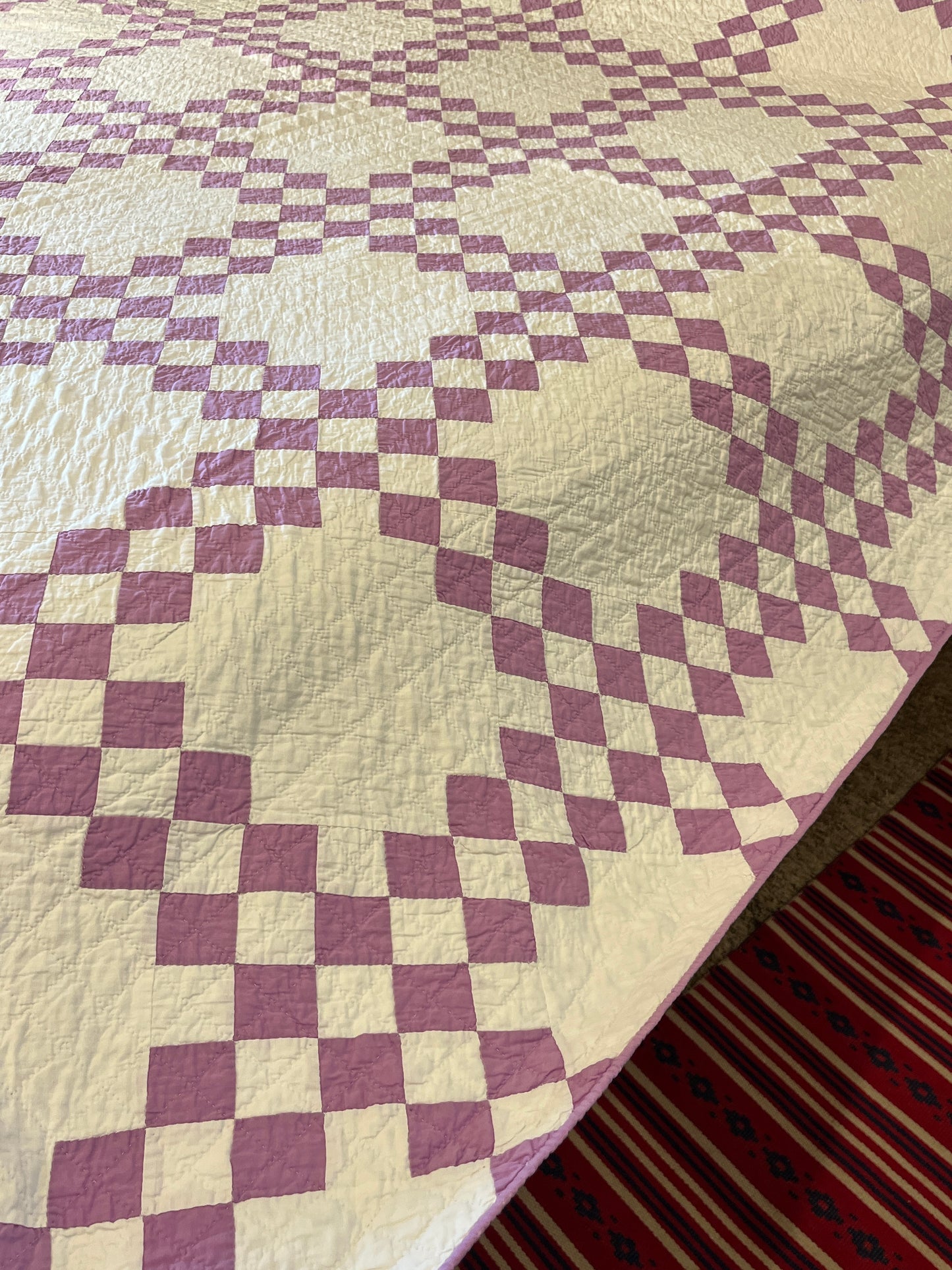 Double Irish Chain Quilt