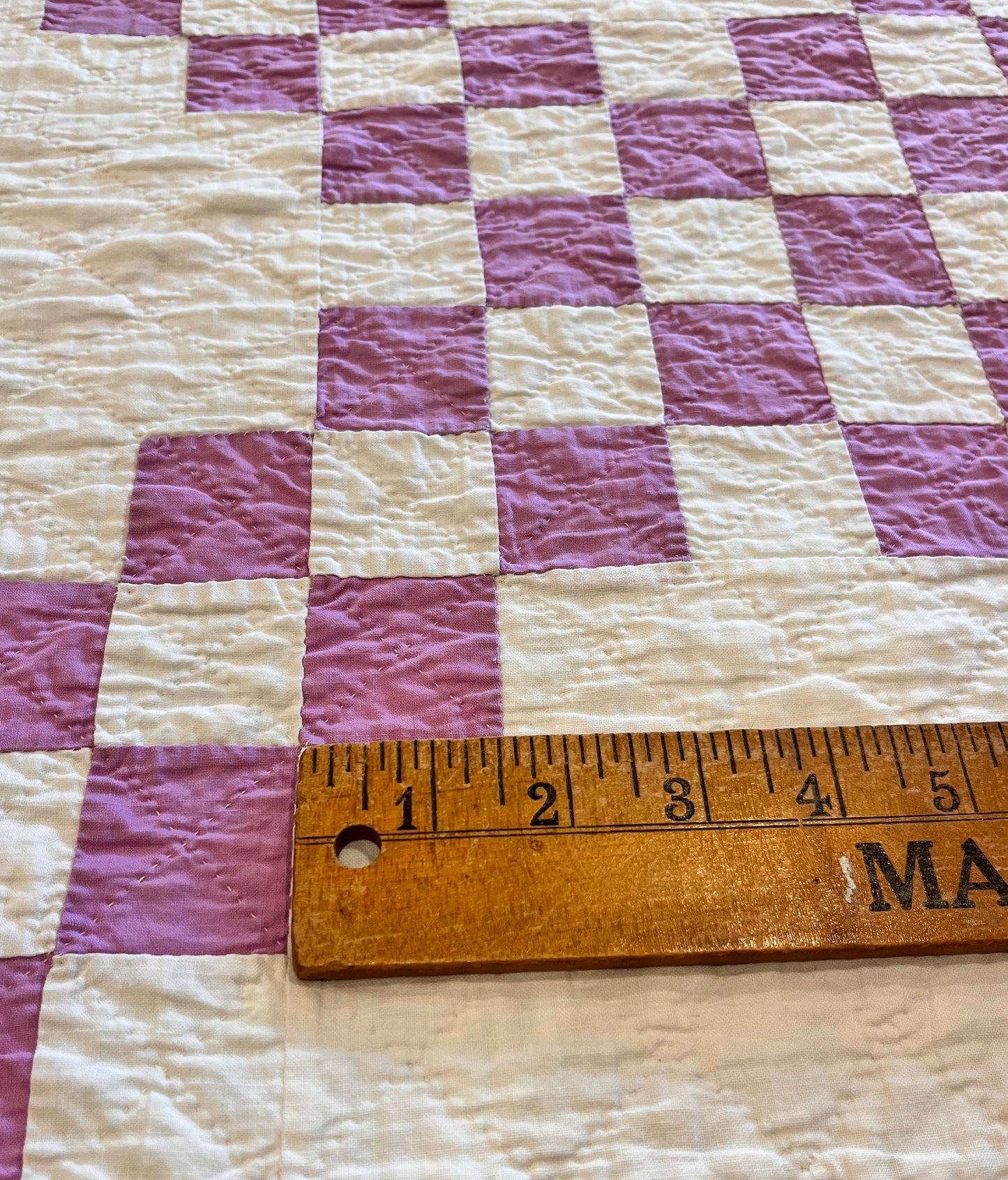 Double Irish Chain Quilt