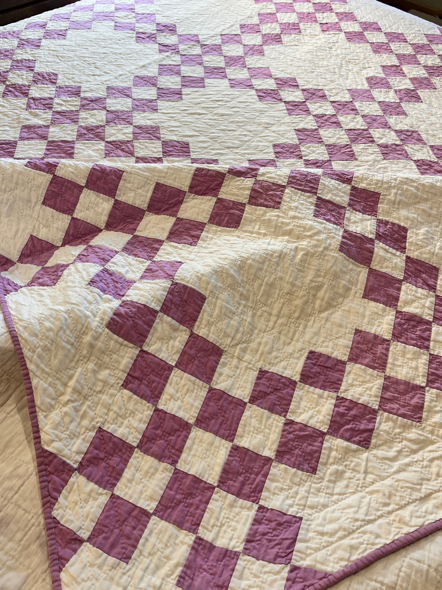Double Irish Chain Quilt