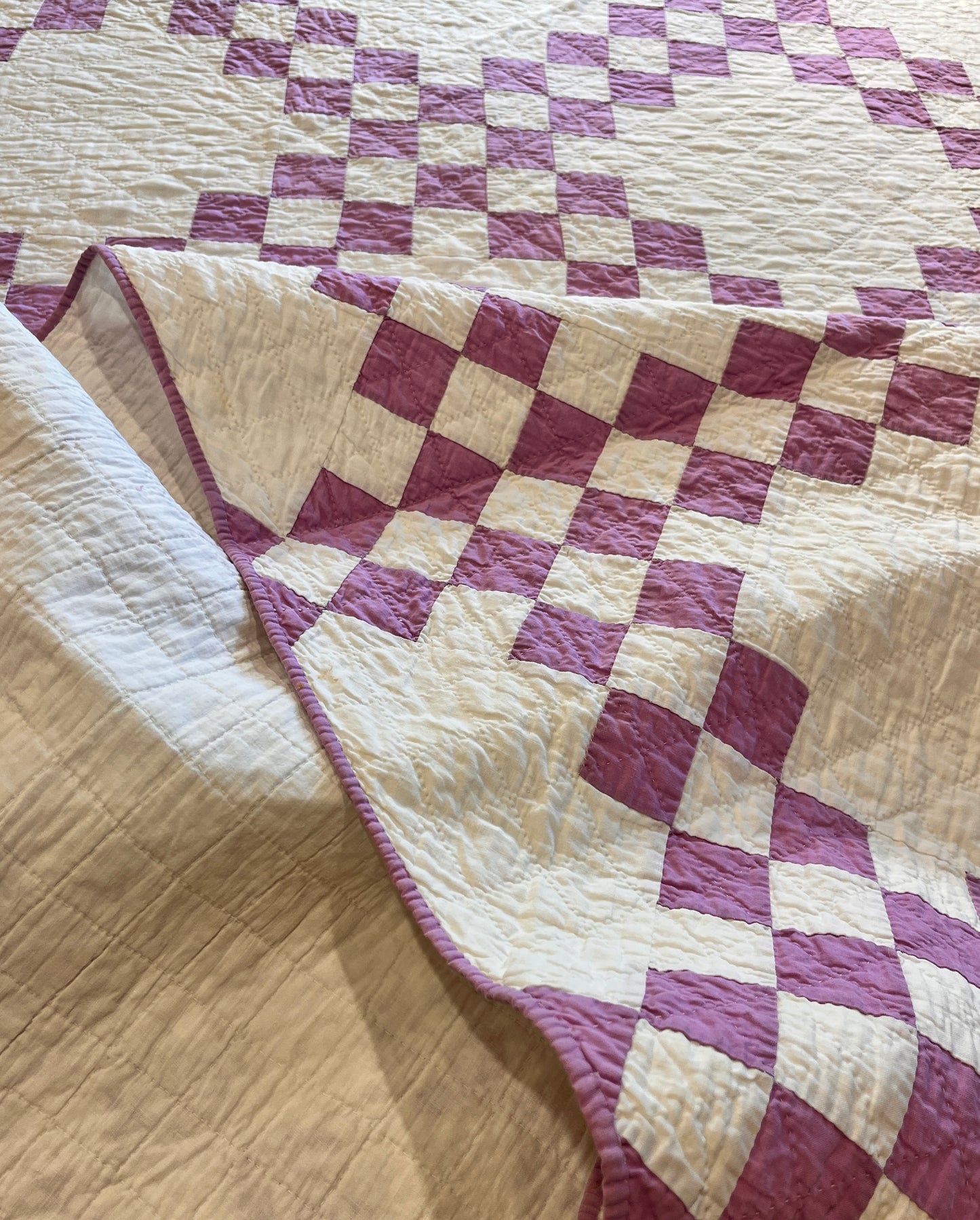 Double Irish Chain Quilt