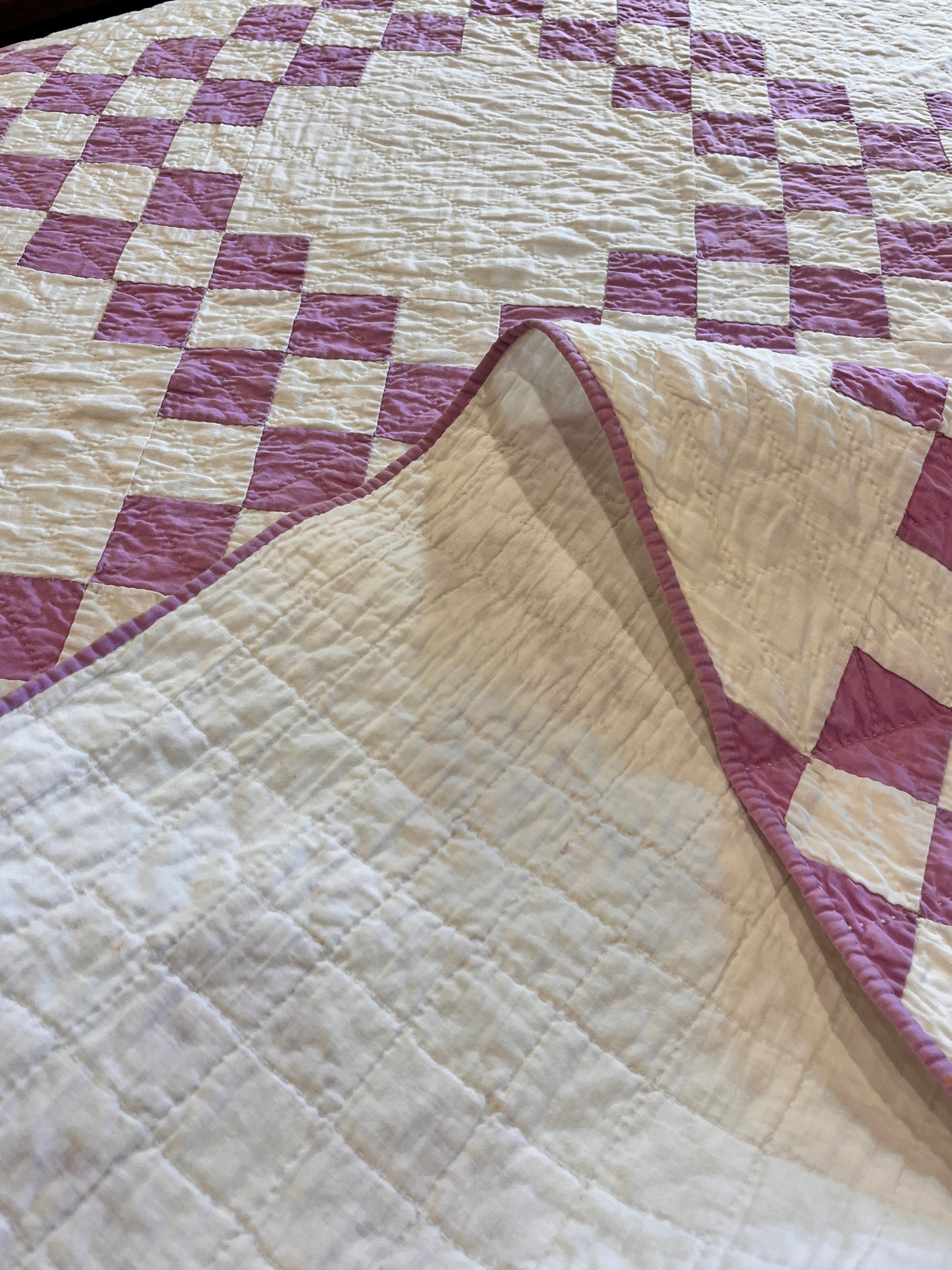 Double Irish Chain Quilt