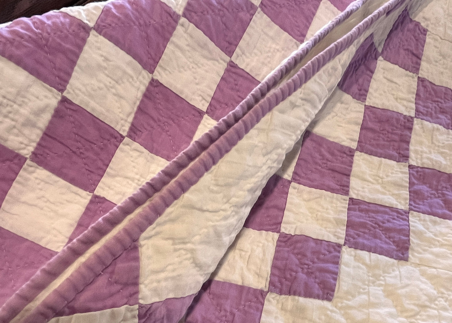 Double Irish Chain Quilt
