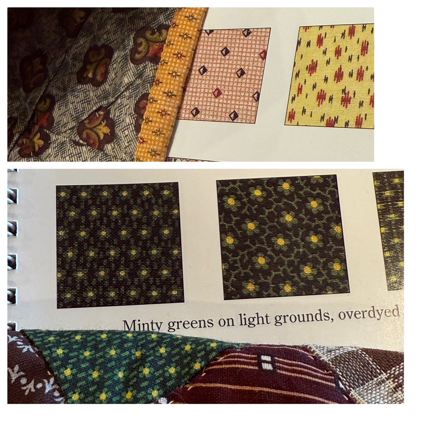 Outstanding Half Square Triangles 4 Block Early Quilt with Zig Zag Border