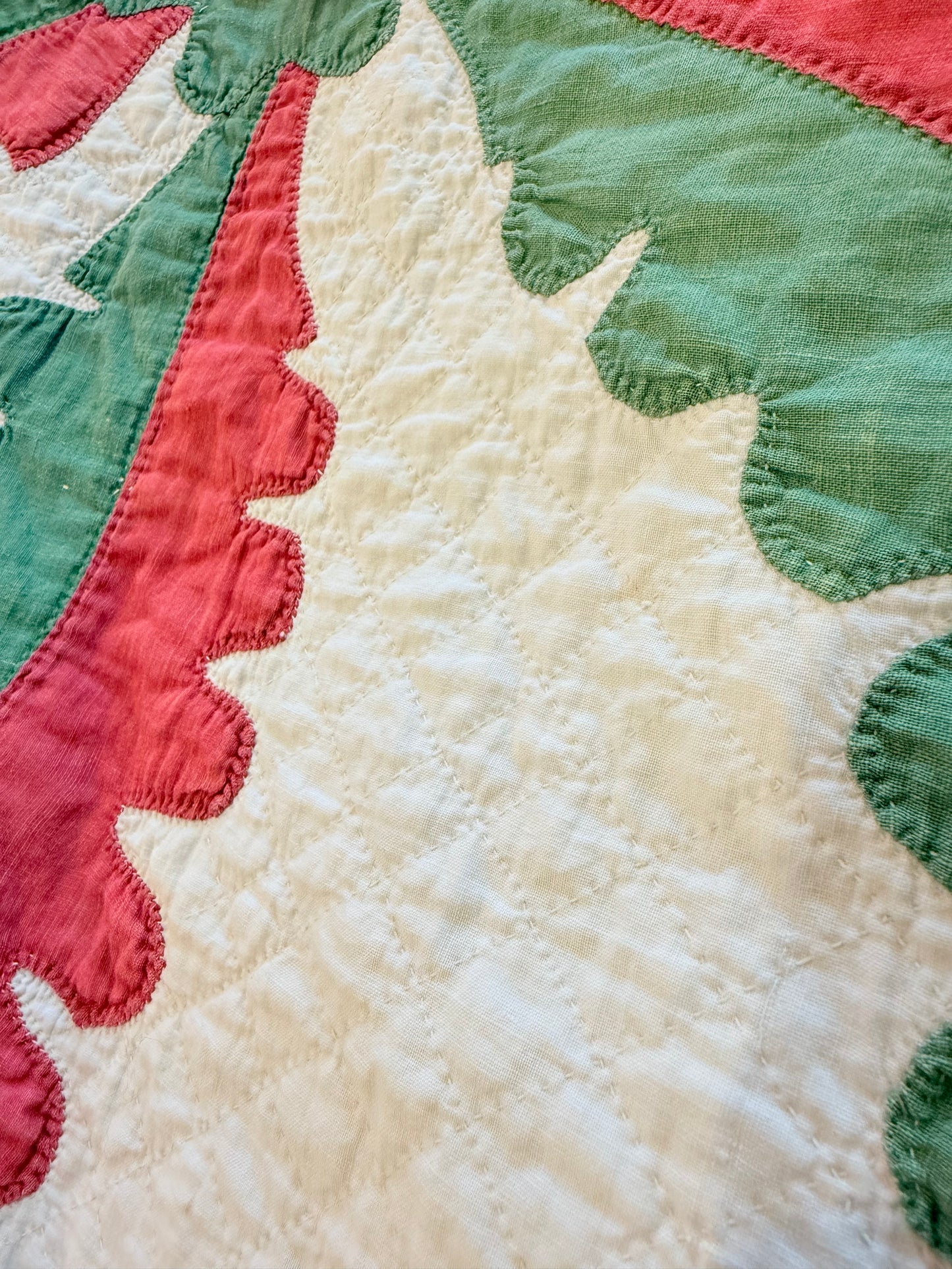 Princess Feather Appliqué Quilt