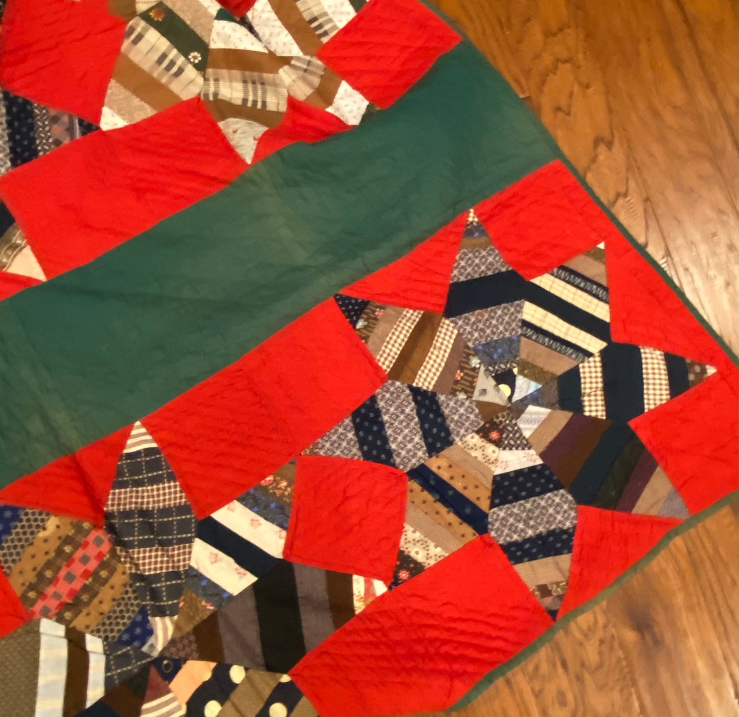 String Stars and Bars Quilt -SOLD