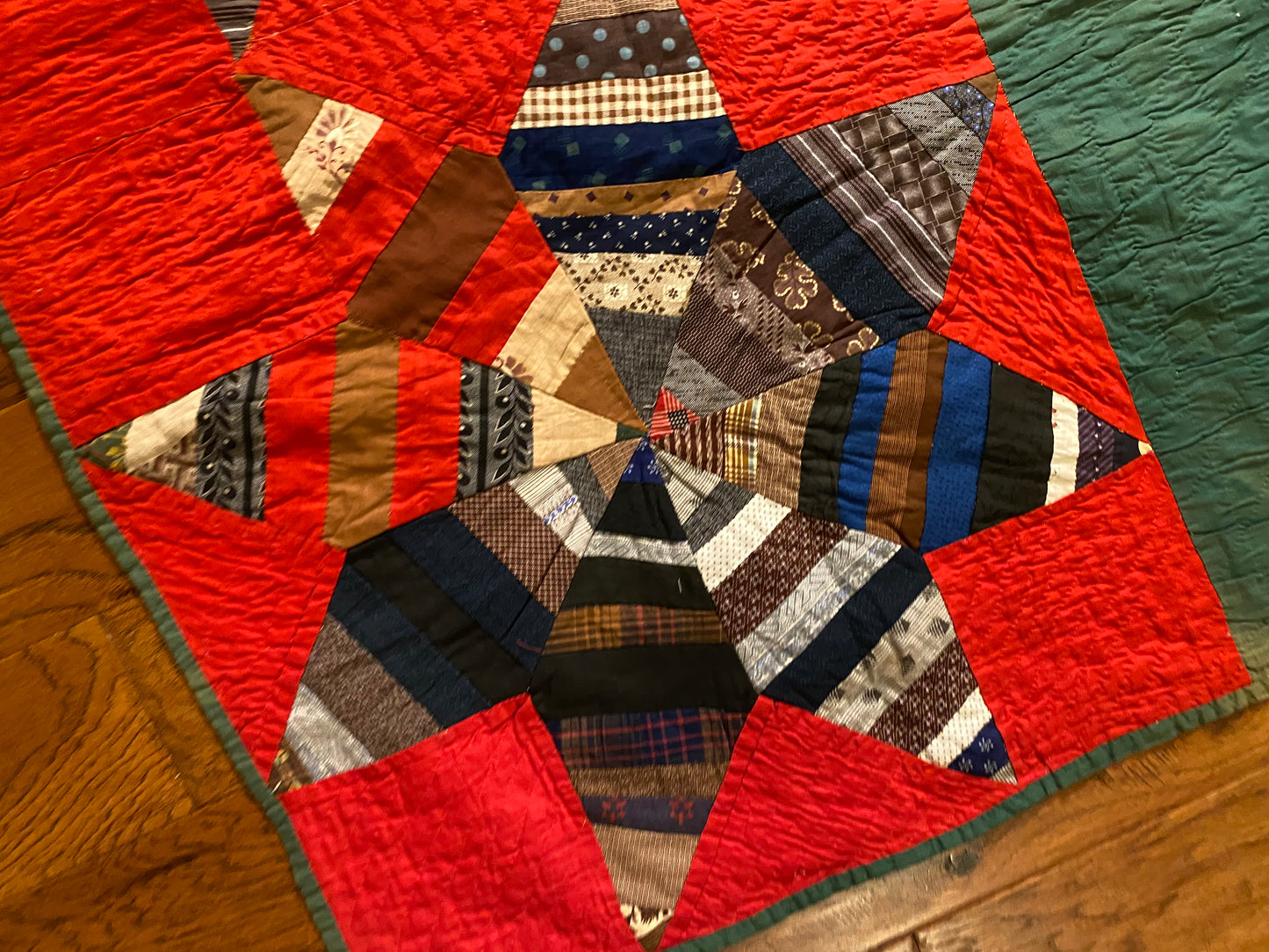 String Stars and Bars Quilt -SOLD