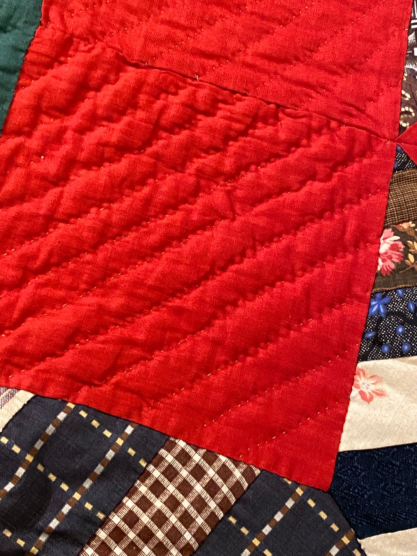 String Stars and Bars Quilt -SOLD