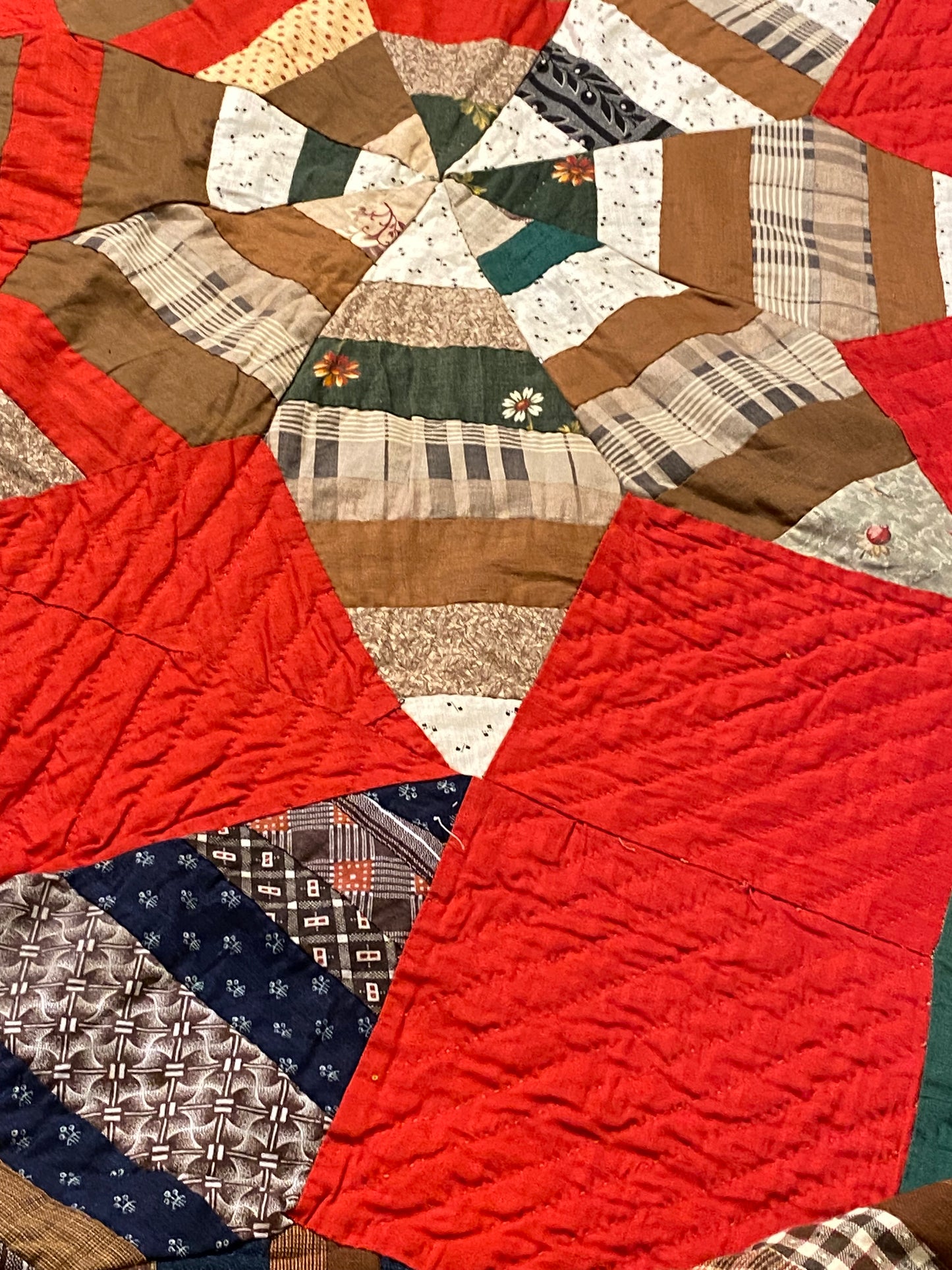 String Stars and Bars Quilt -SOLD
