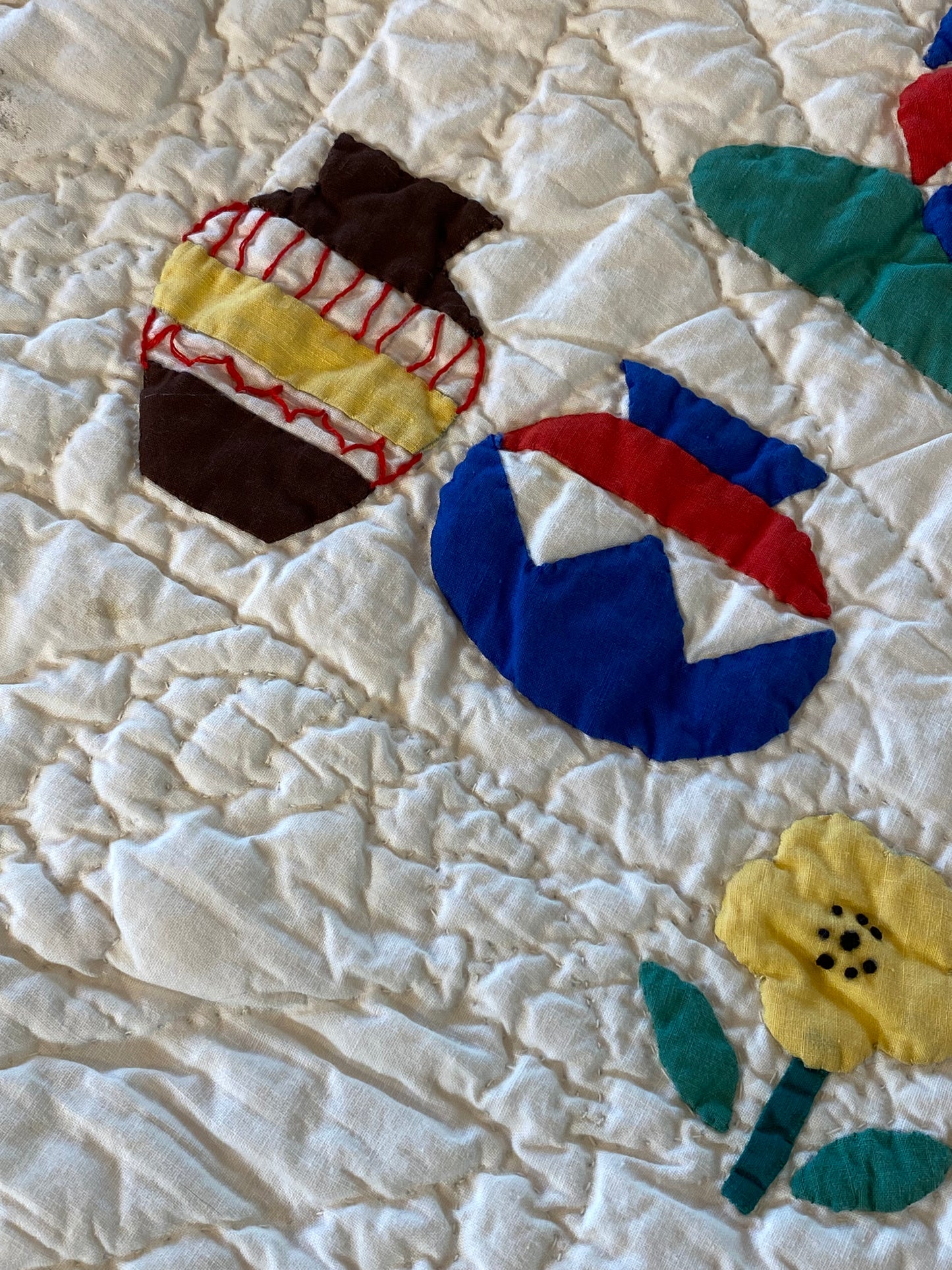 Ride em Cowboy Western Vintage Quilt