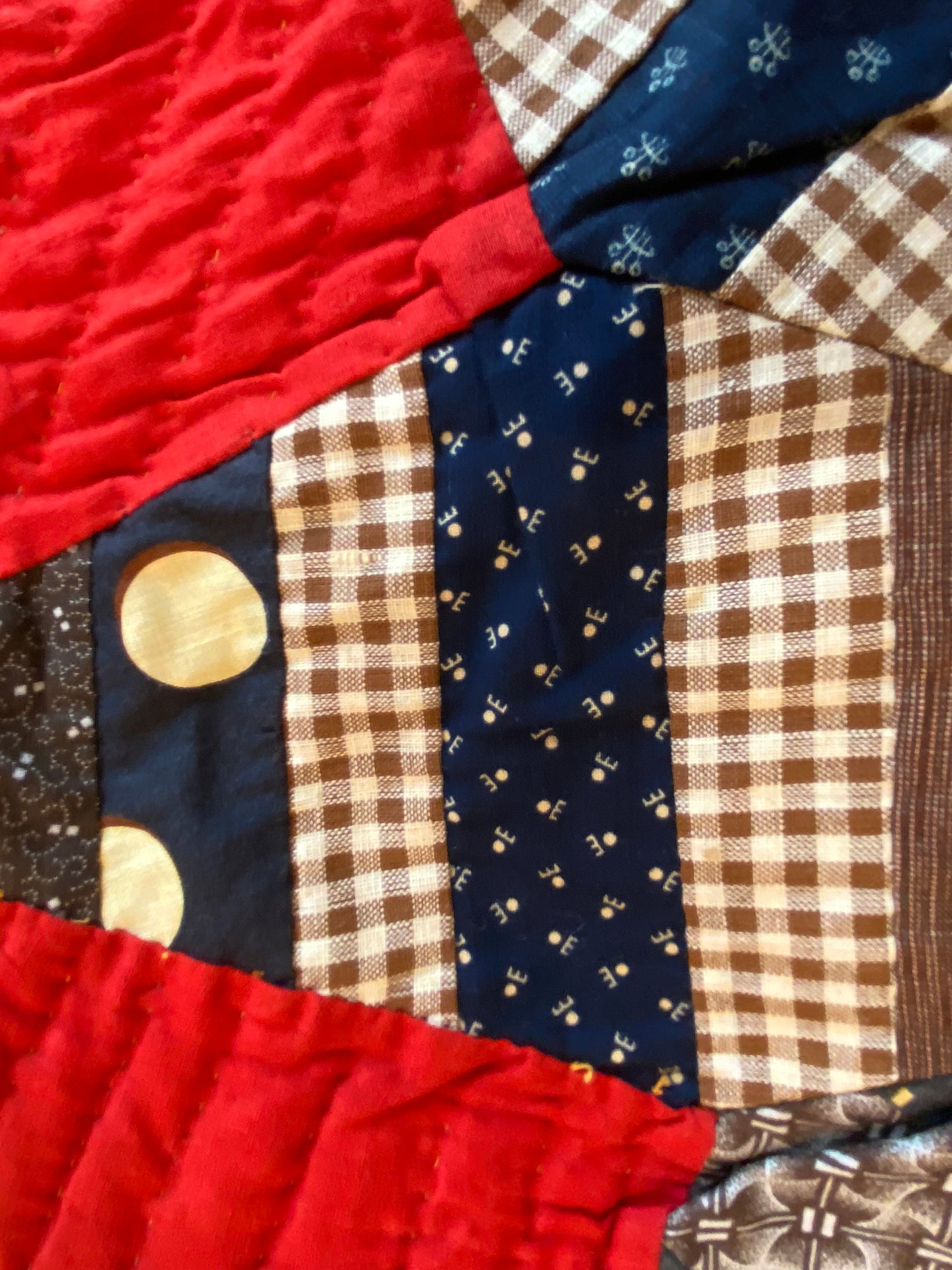 String Stars and Bars Quilt -SOLD