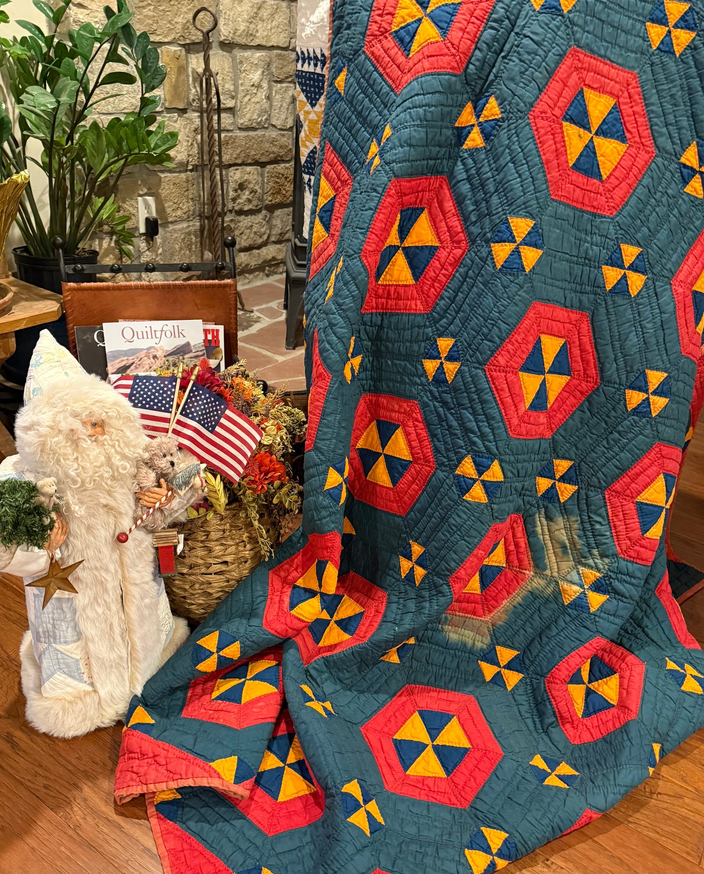 Southern Hexagon Quilt