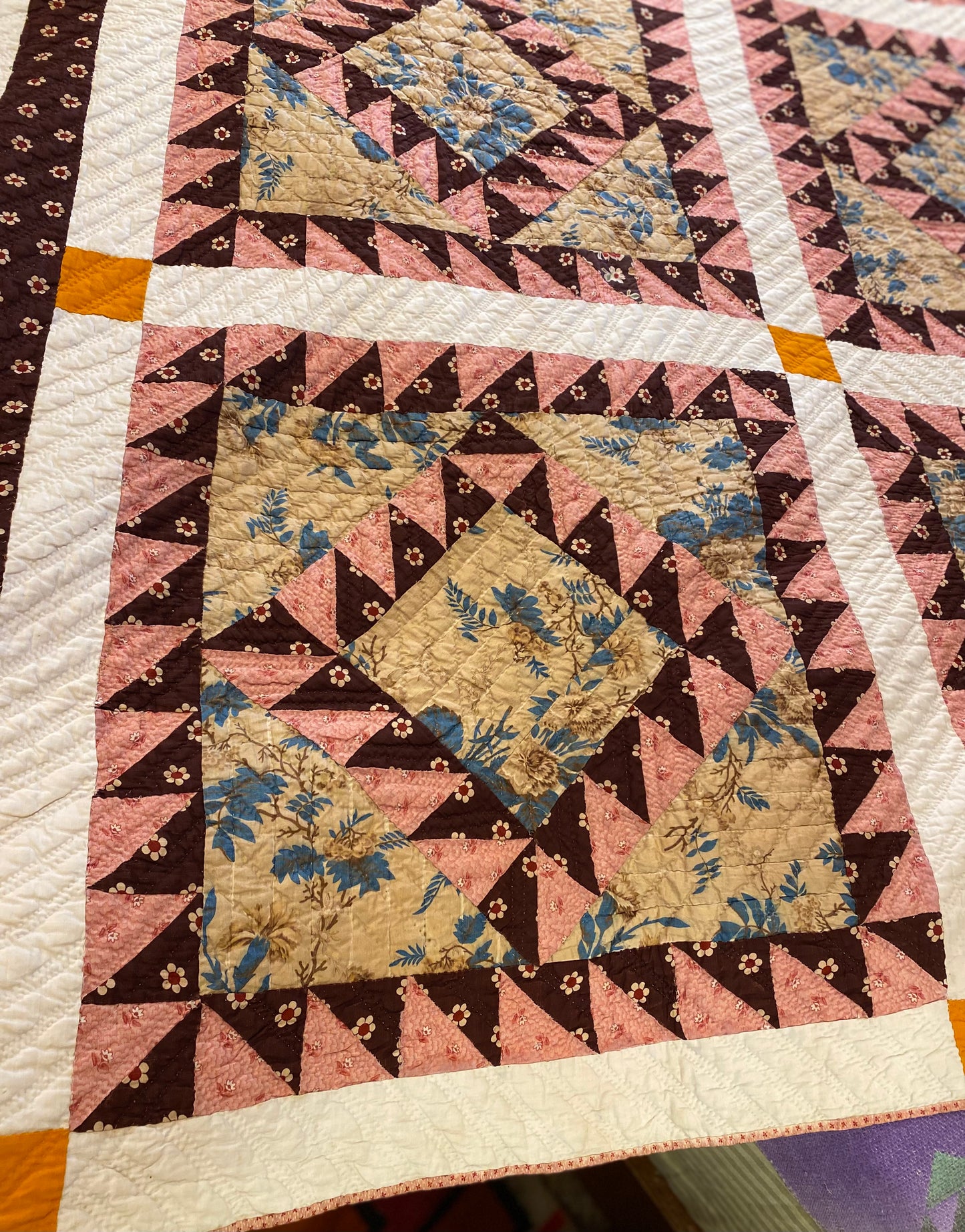 Sawtooth Square in a Square Quilt