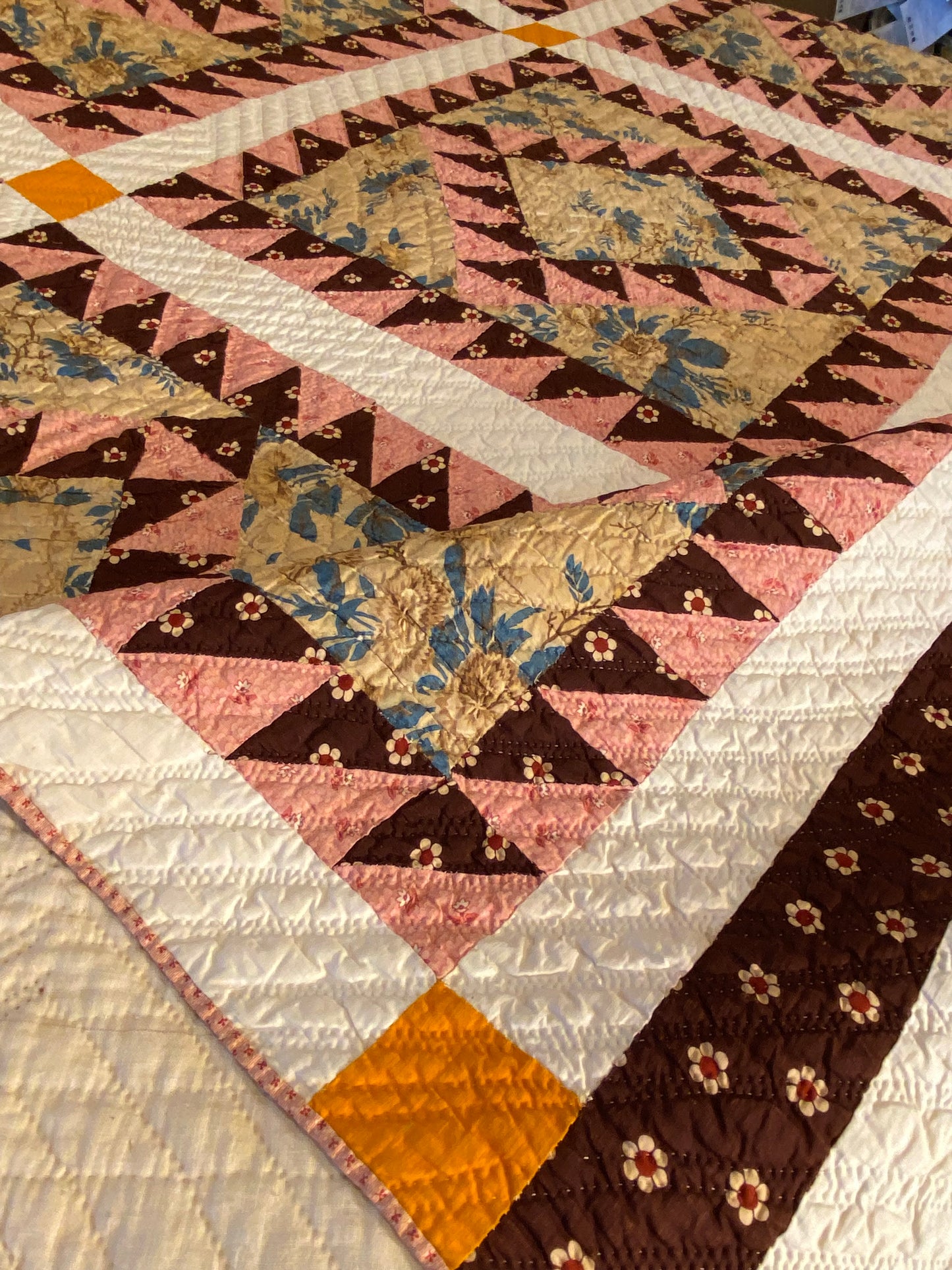 Sawtooth Square in a Square Quilt