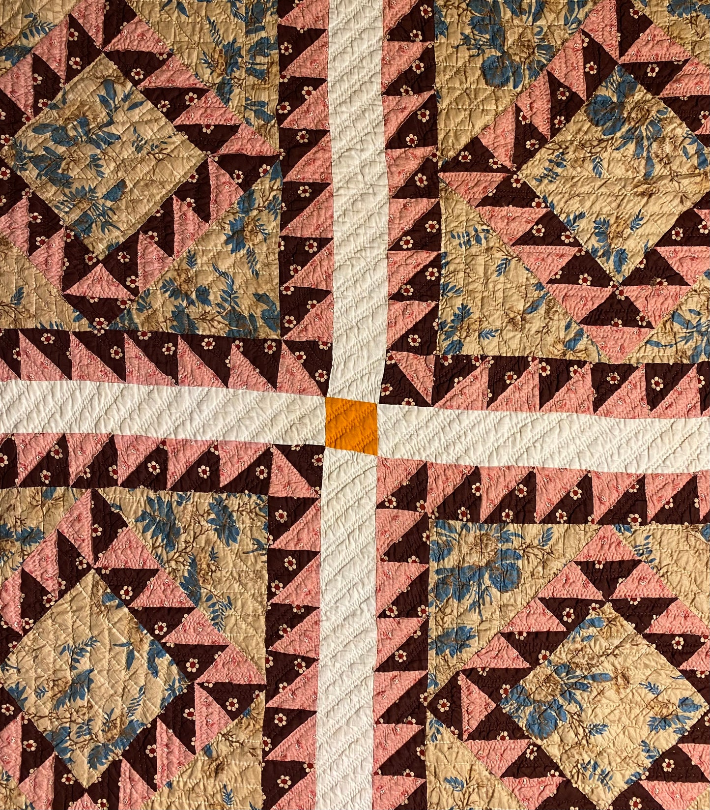 Sawtooth Square in a Square Quilt