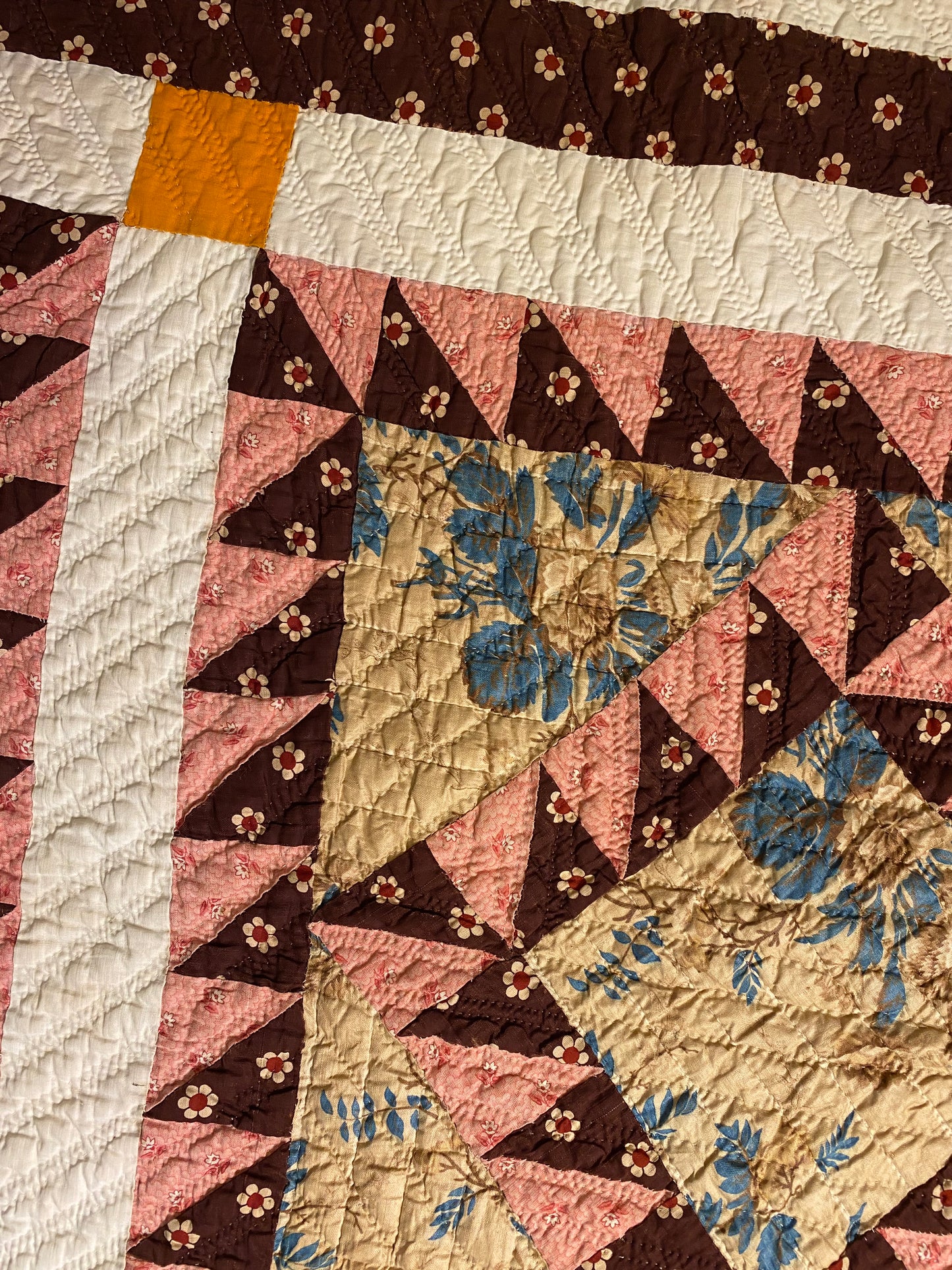 Sawtooth Square in a Square Quilt