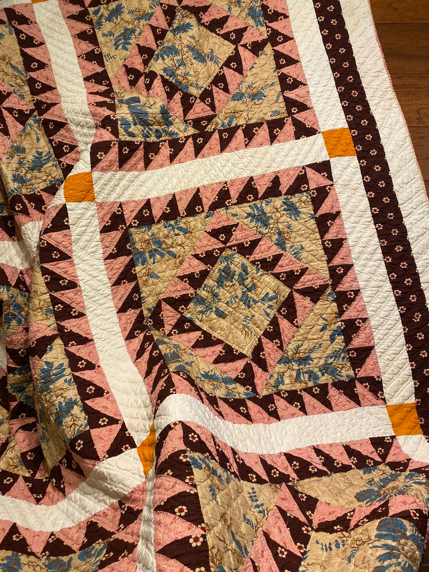 Sawtooth Square in a Square Quilt