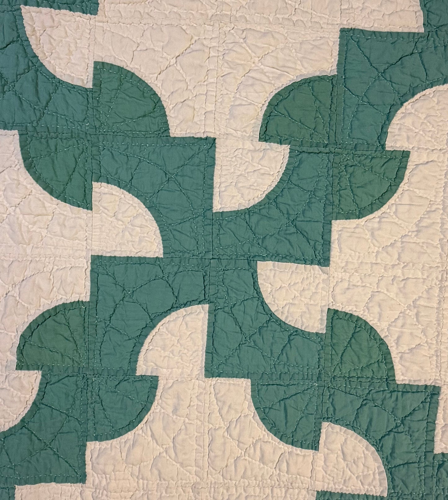 Drunkards Path Quilt