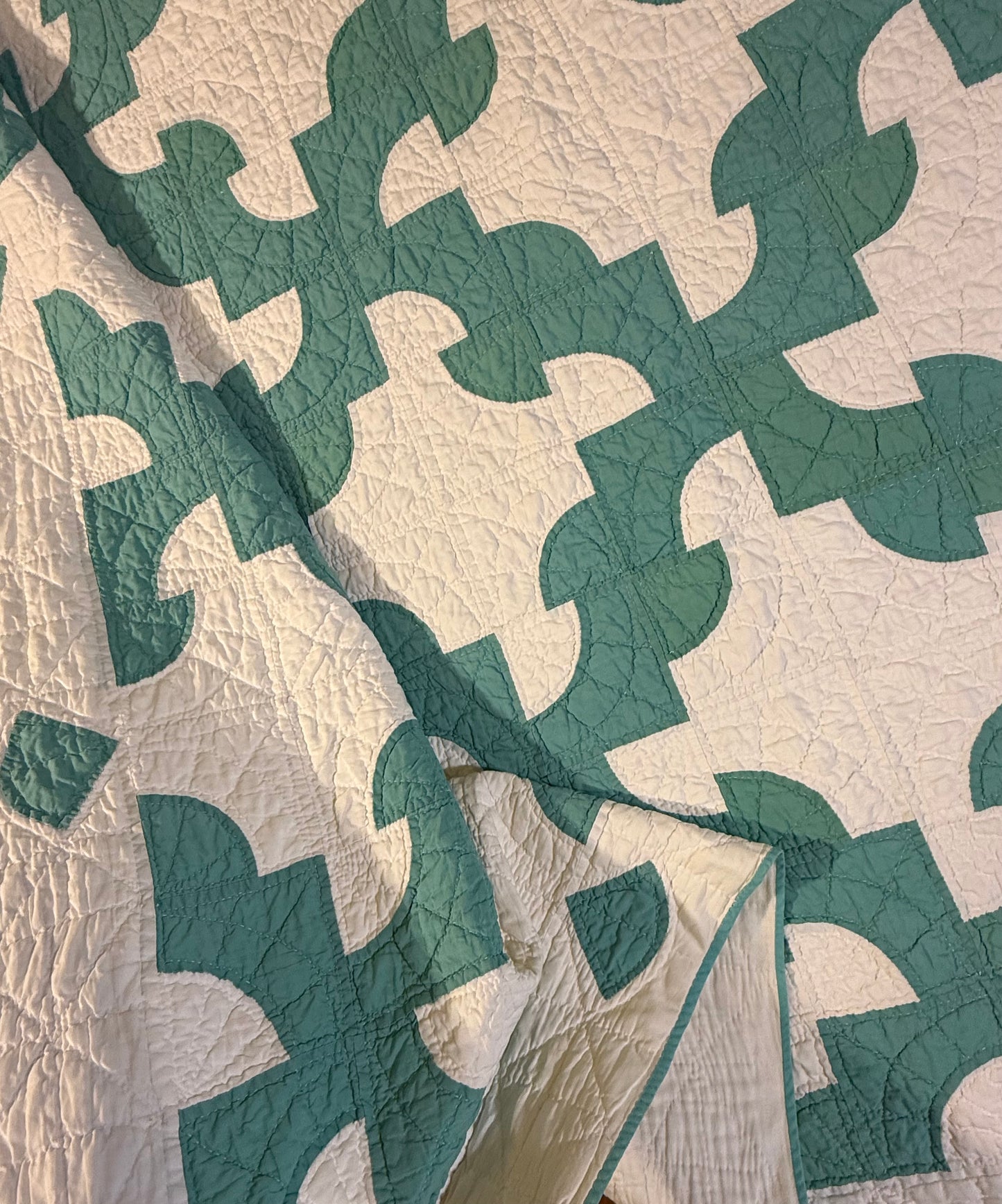 Drunkards Path Quilt