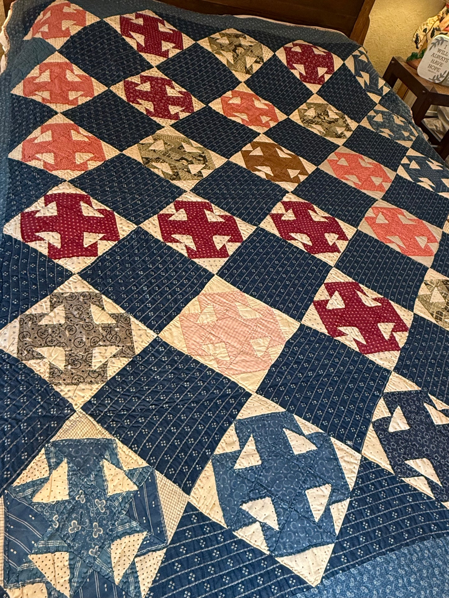 Double T Block Quilt