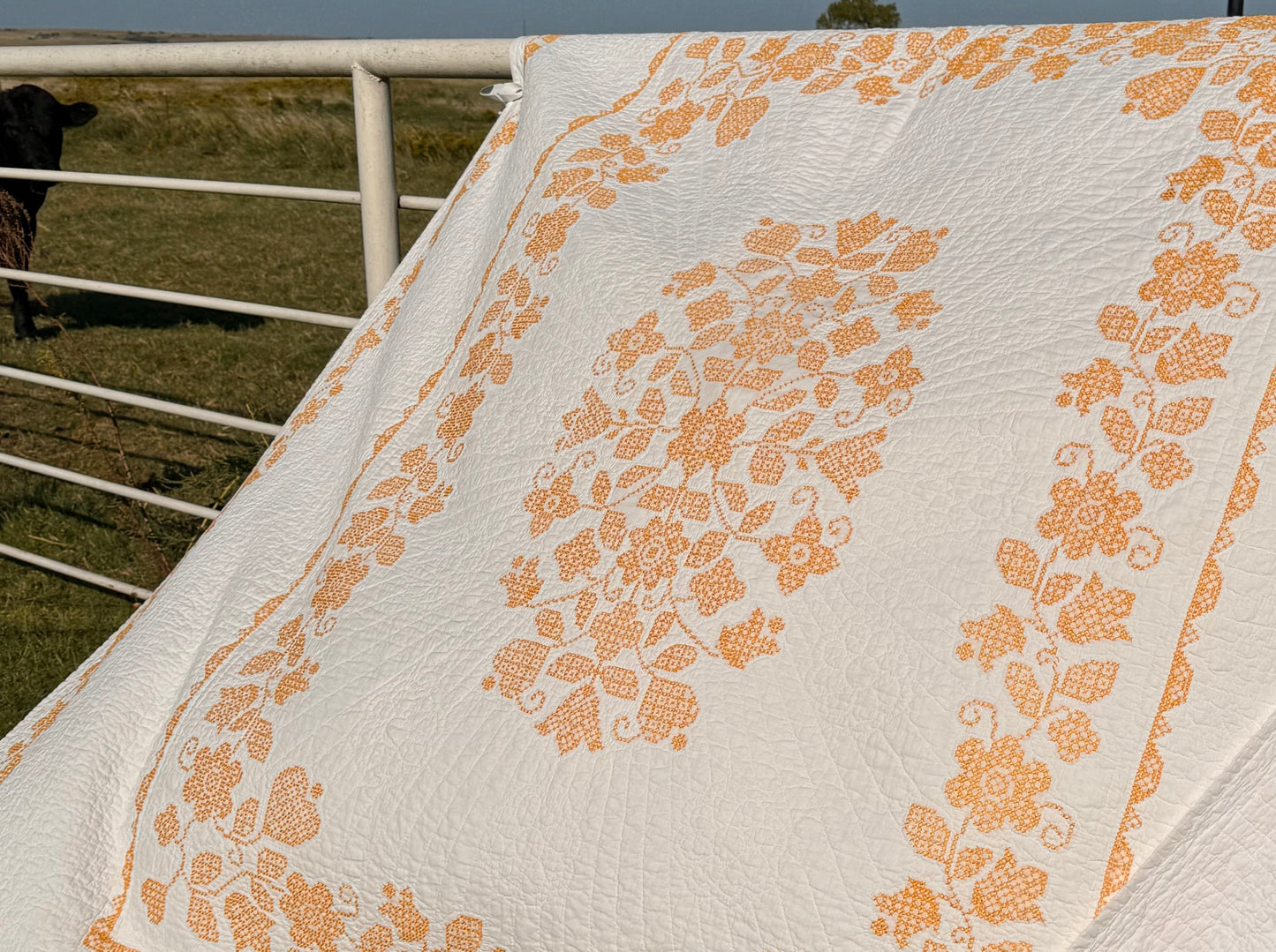 Colonial Chintz Medallion Quilt