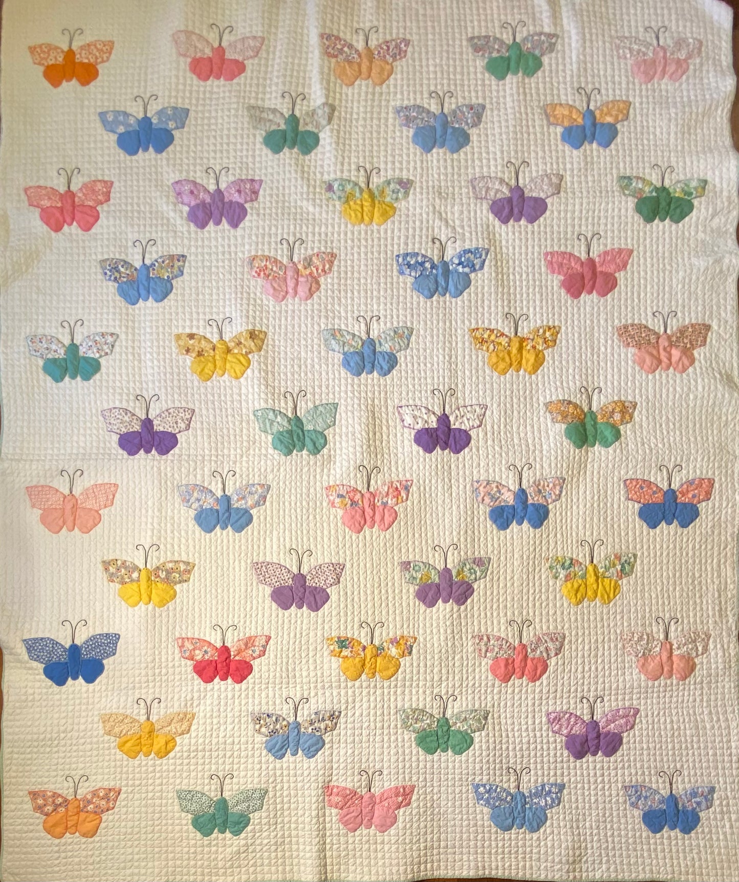 Floating Butterflies Appliqué Quilt