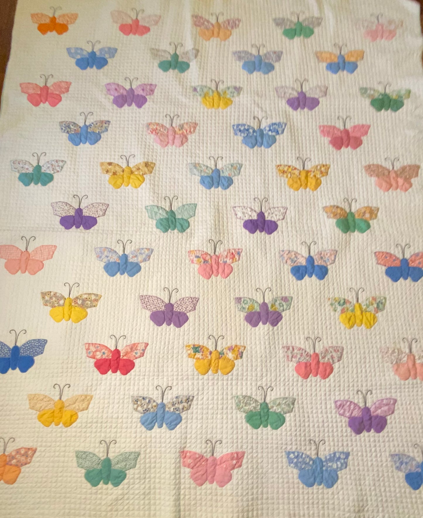 Floating Butterflies Appliqué Quilt