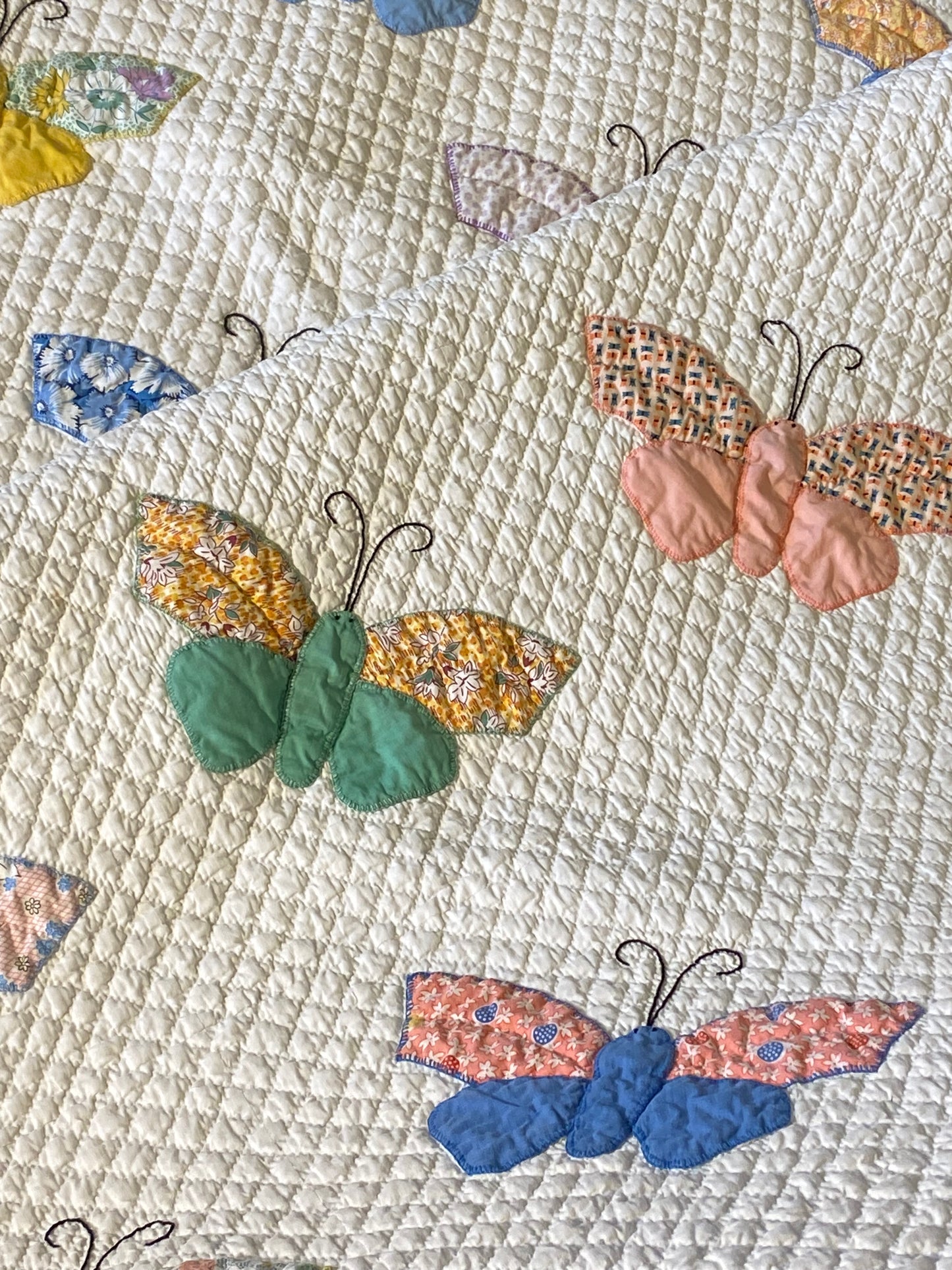 Floating Butterflies Appliqué Quilt