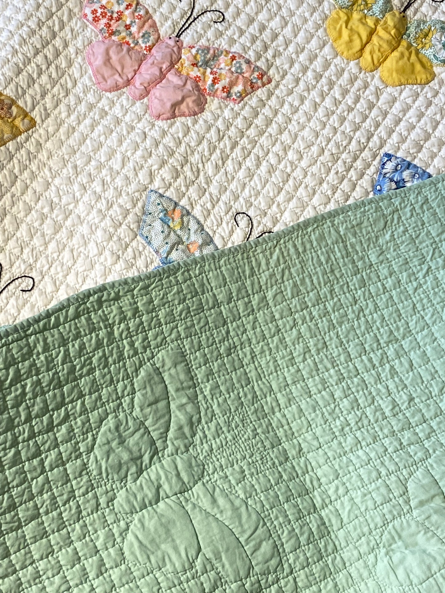 Floating Butterflies Appliqué Quilt